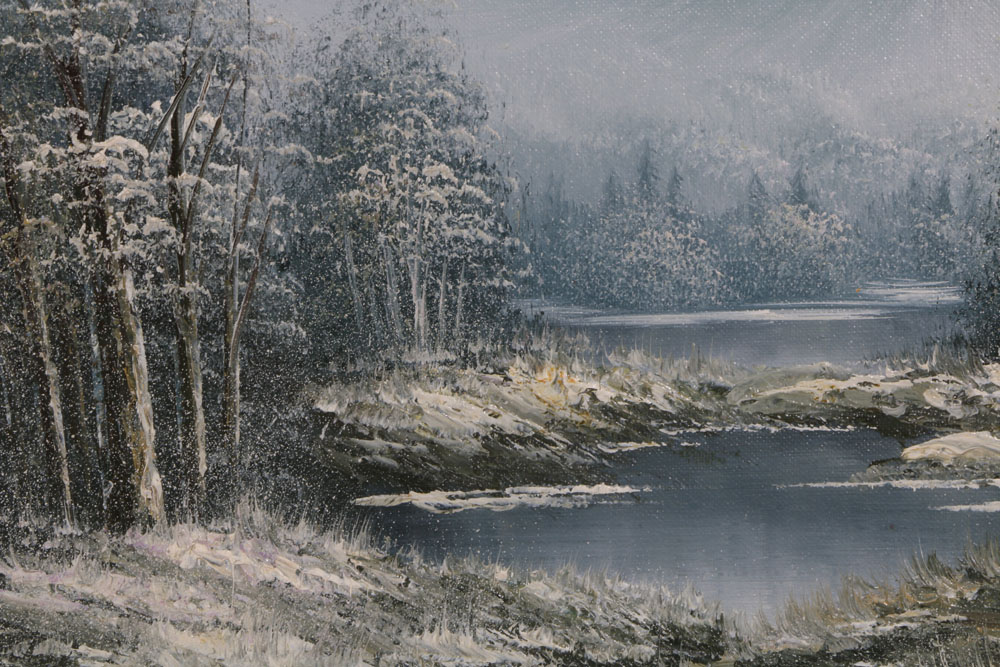 Trio of Scenic Oil Paintings