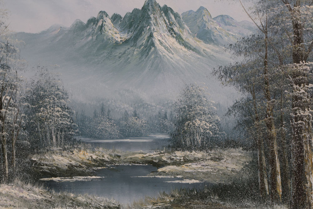 Trio of Scenic Oil Paintings