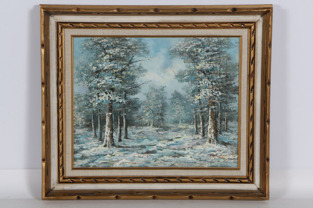 Trio of Scenic Oil Paintings