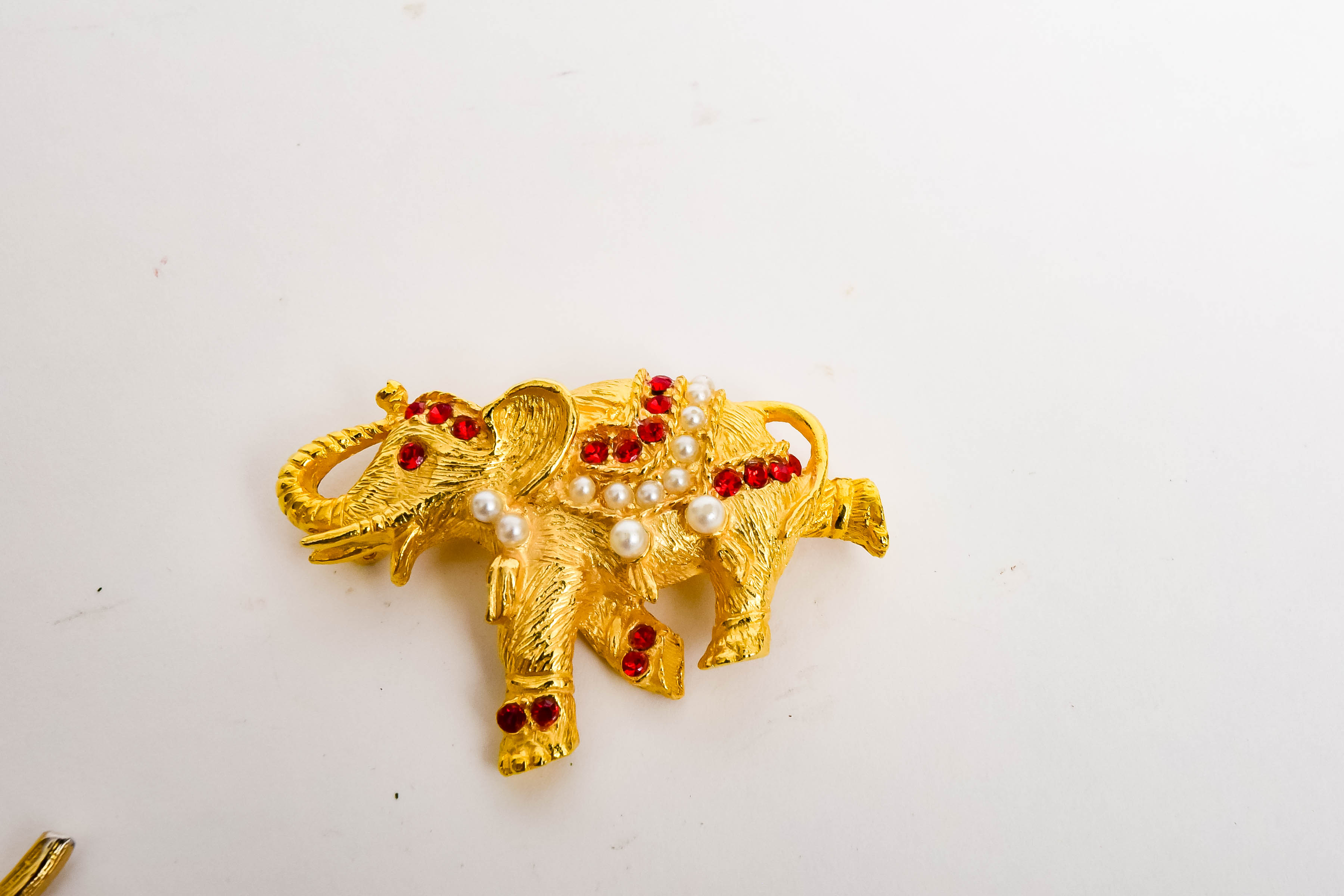 Collection of Elephant Brooches