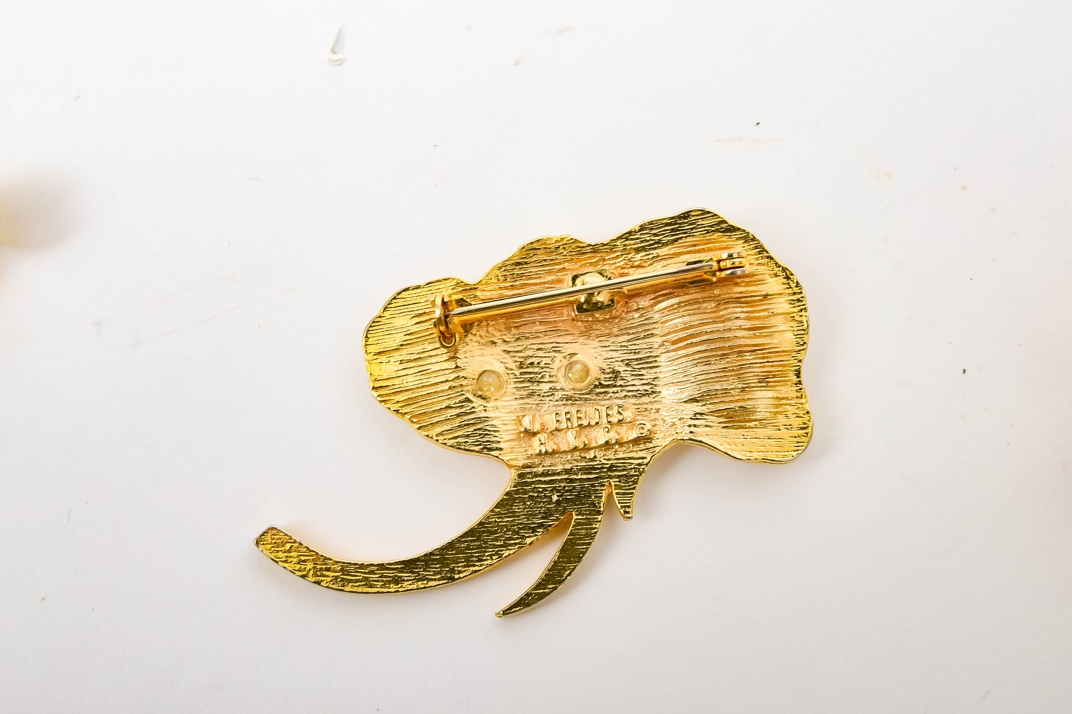 Collection of Elephant Brooches