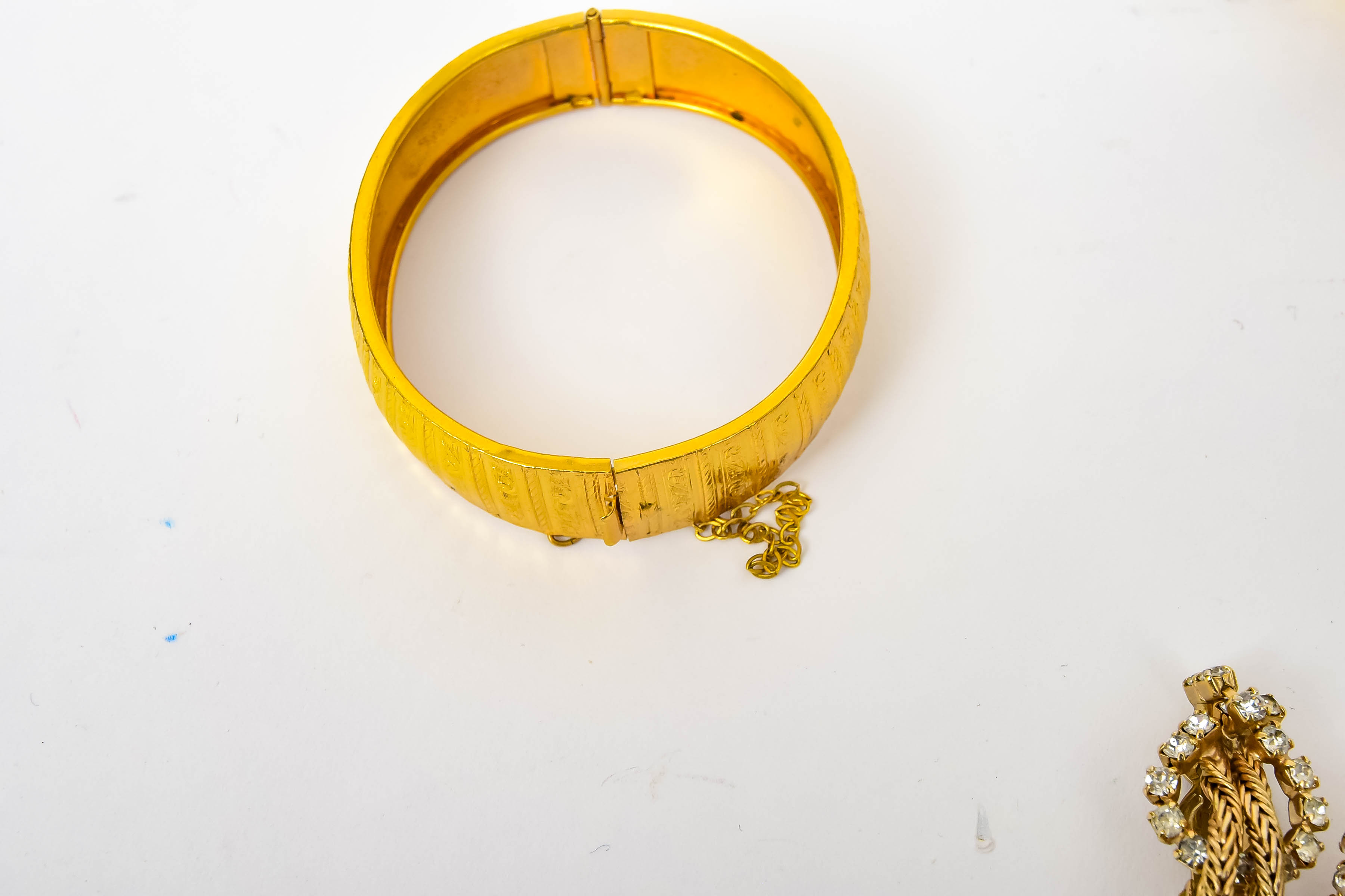 Group of Gold-Toned Vintage Jewelry