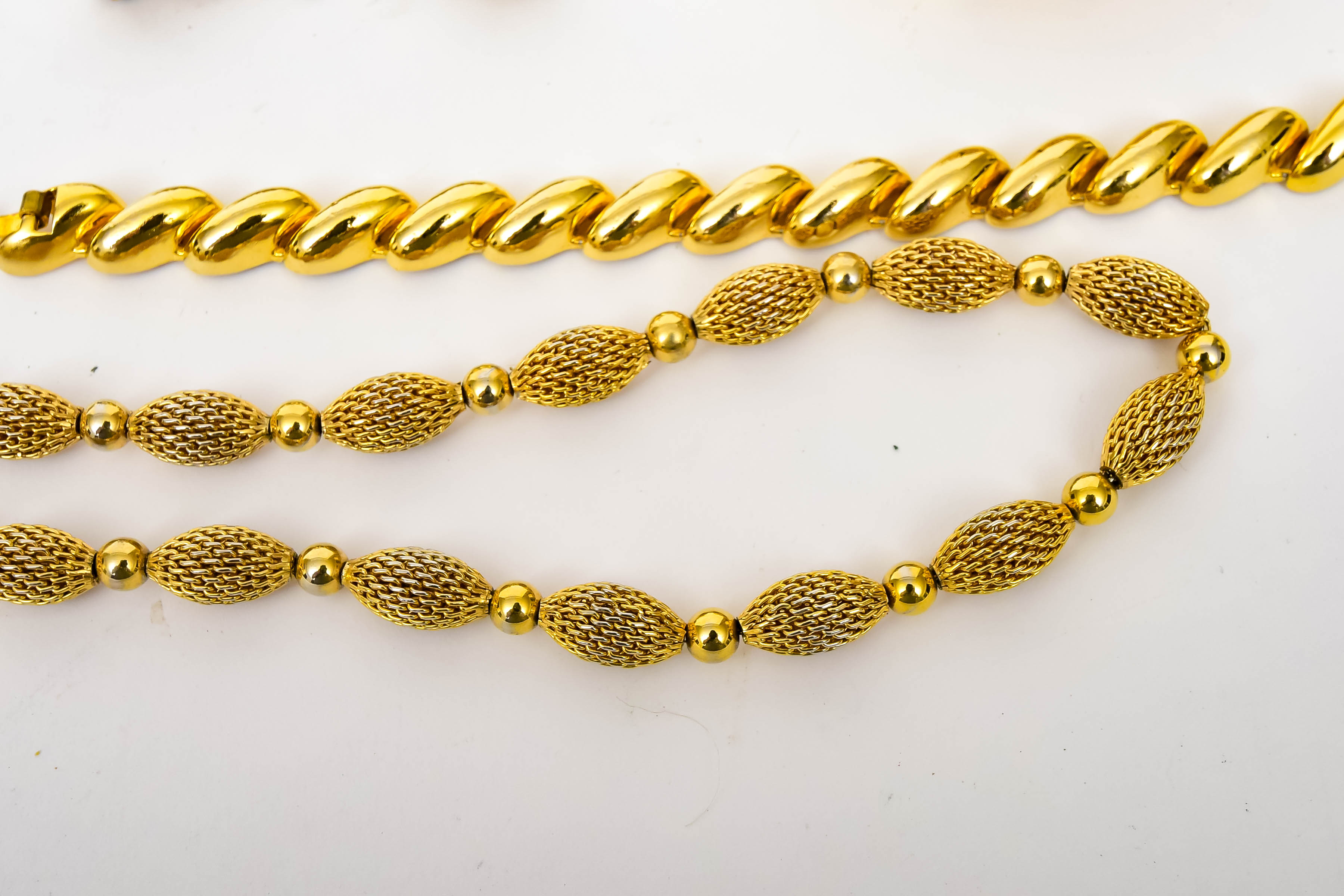 Group of Gold-Toned Vintage Jewelry