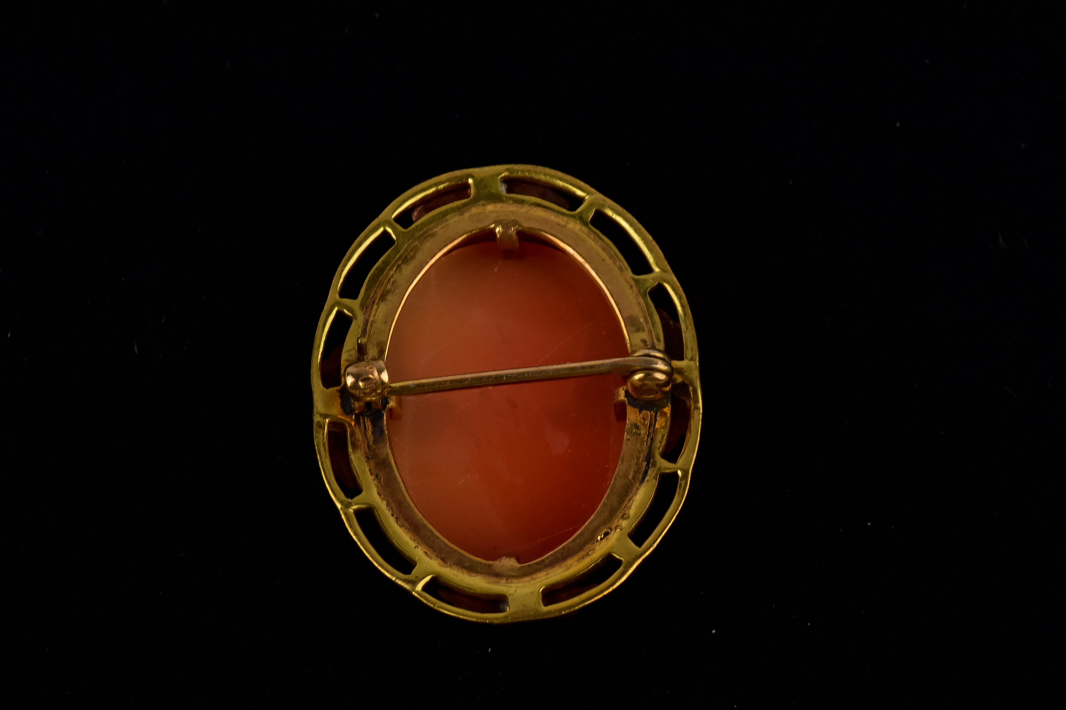 Costume Cameo Brooch