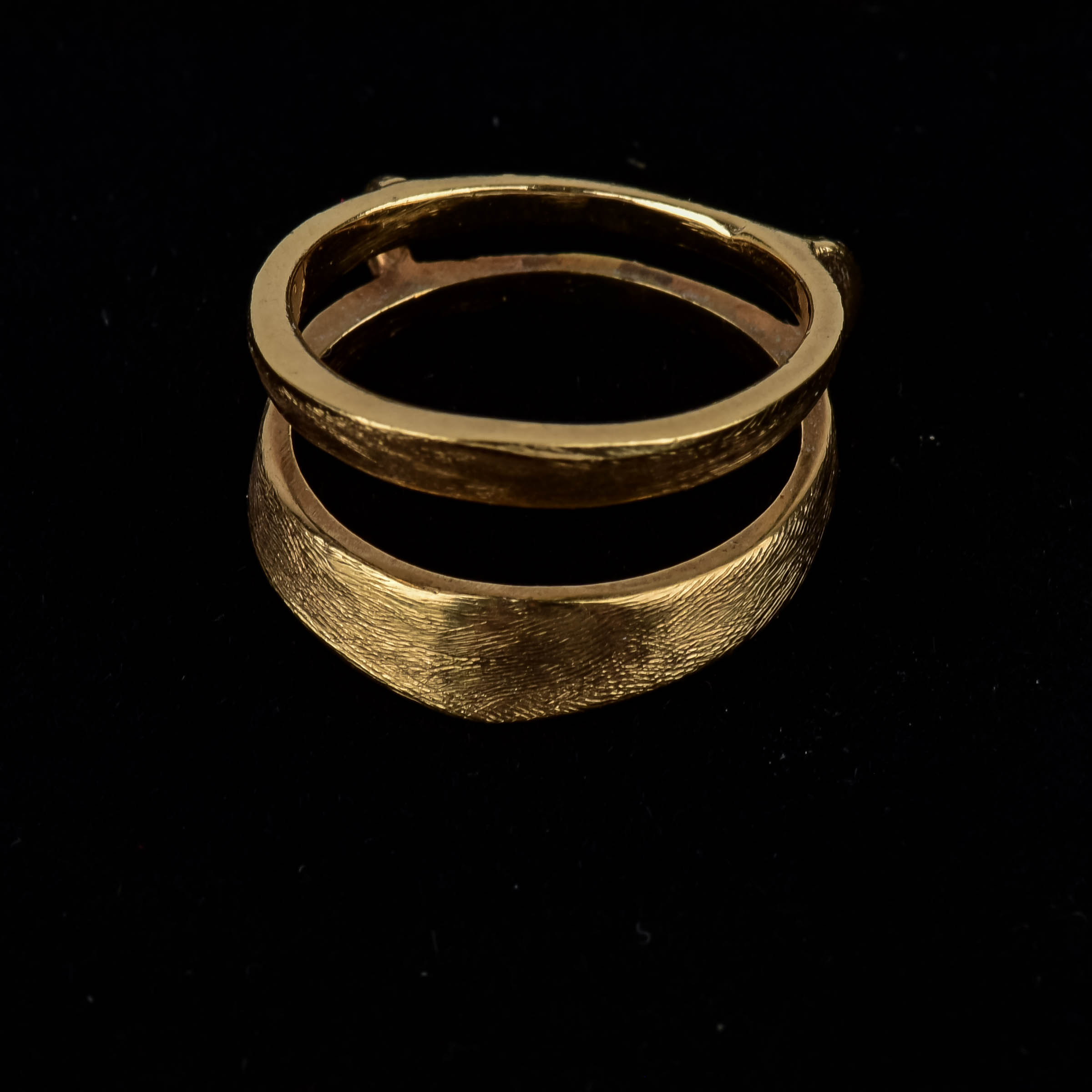 Double Gold Ring