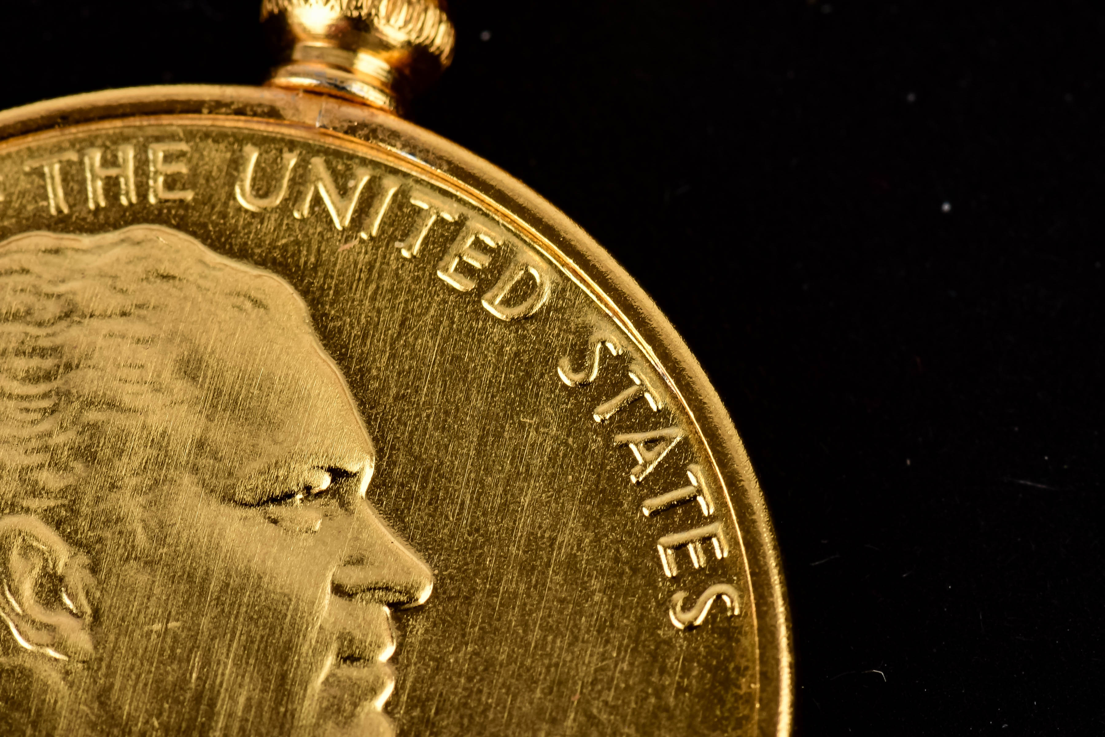 Gold-Tone Nixon Medallion