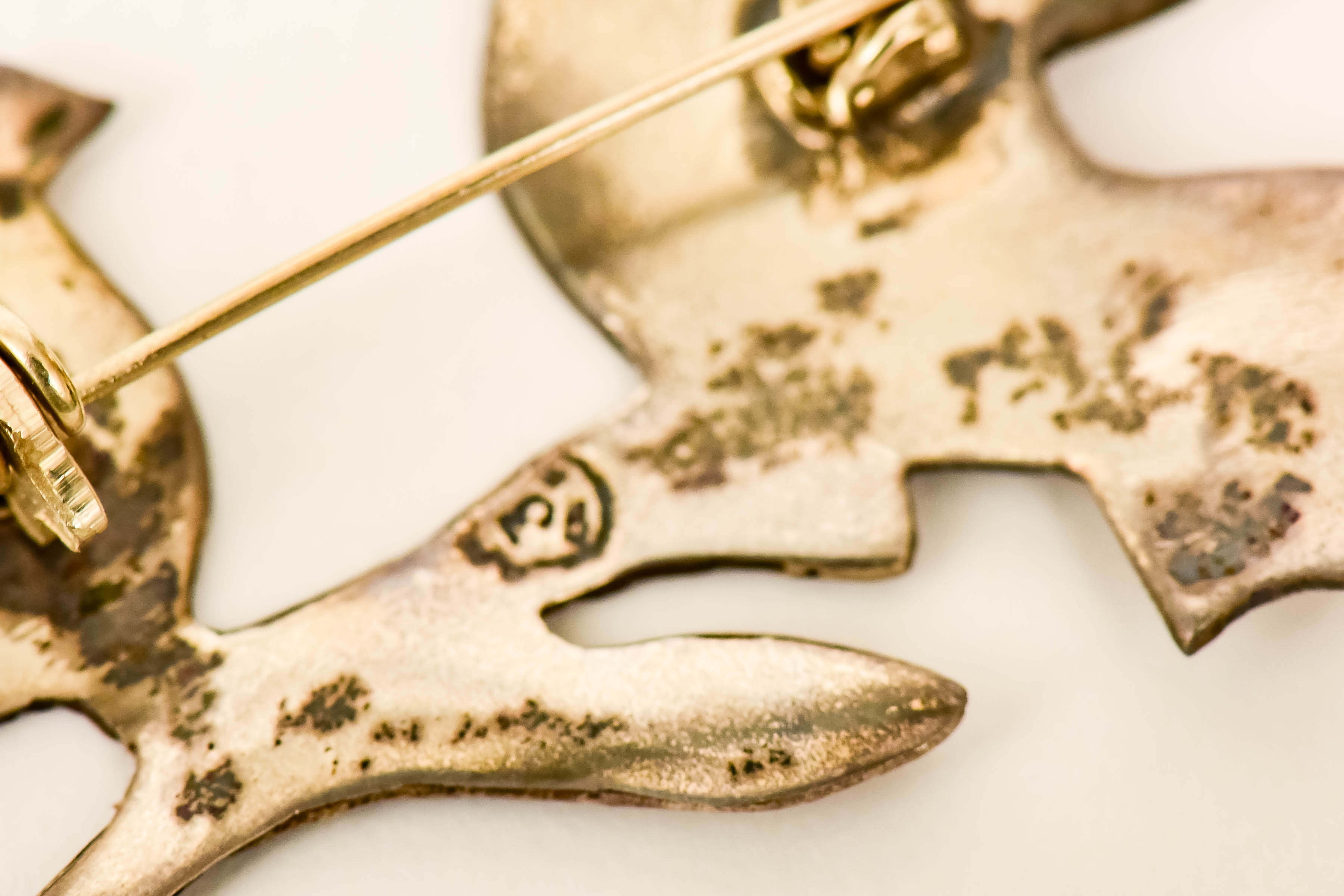 Sterling Brooch Trio