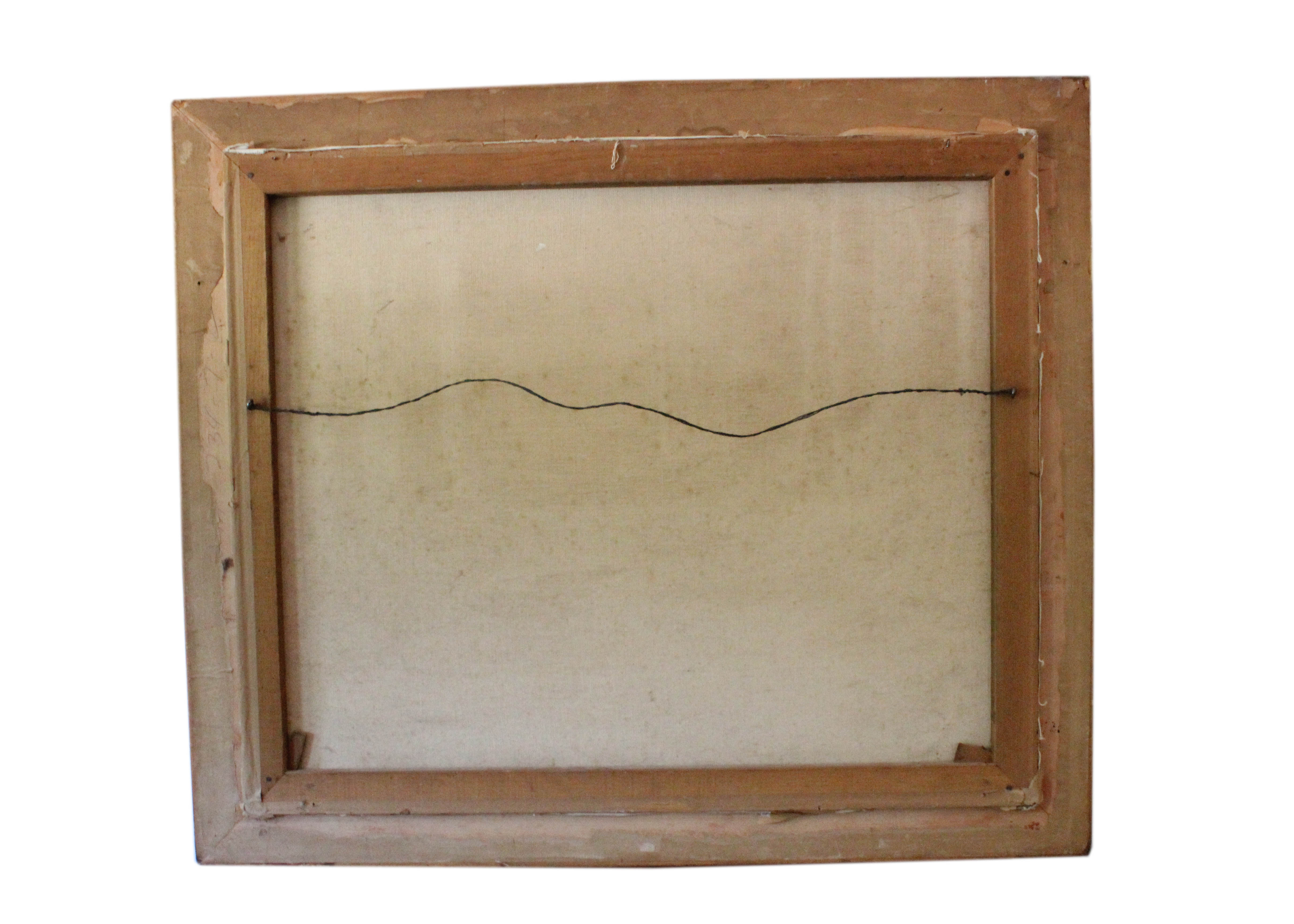 Signed, Original Oil on Canvas by Indiana Artist Effie Curlee