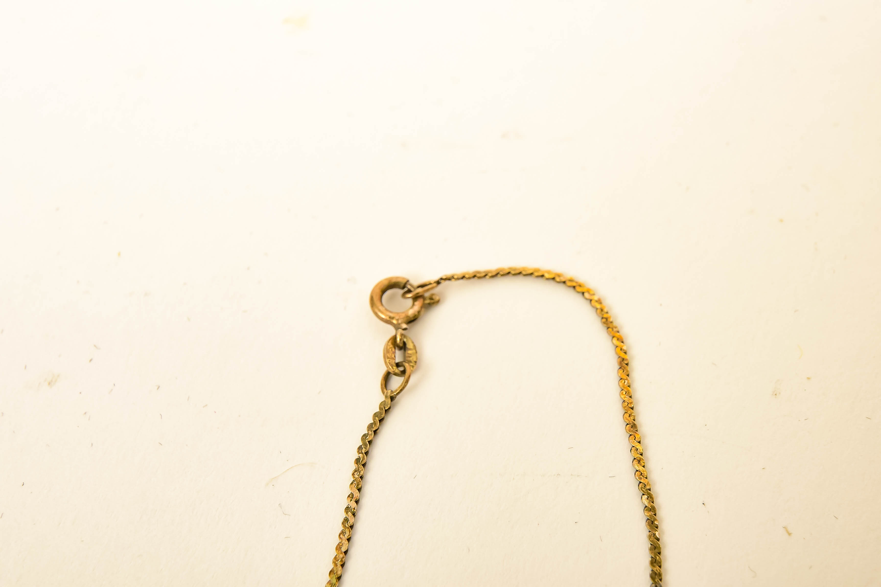 Pair of Silver Charm Necklaces