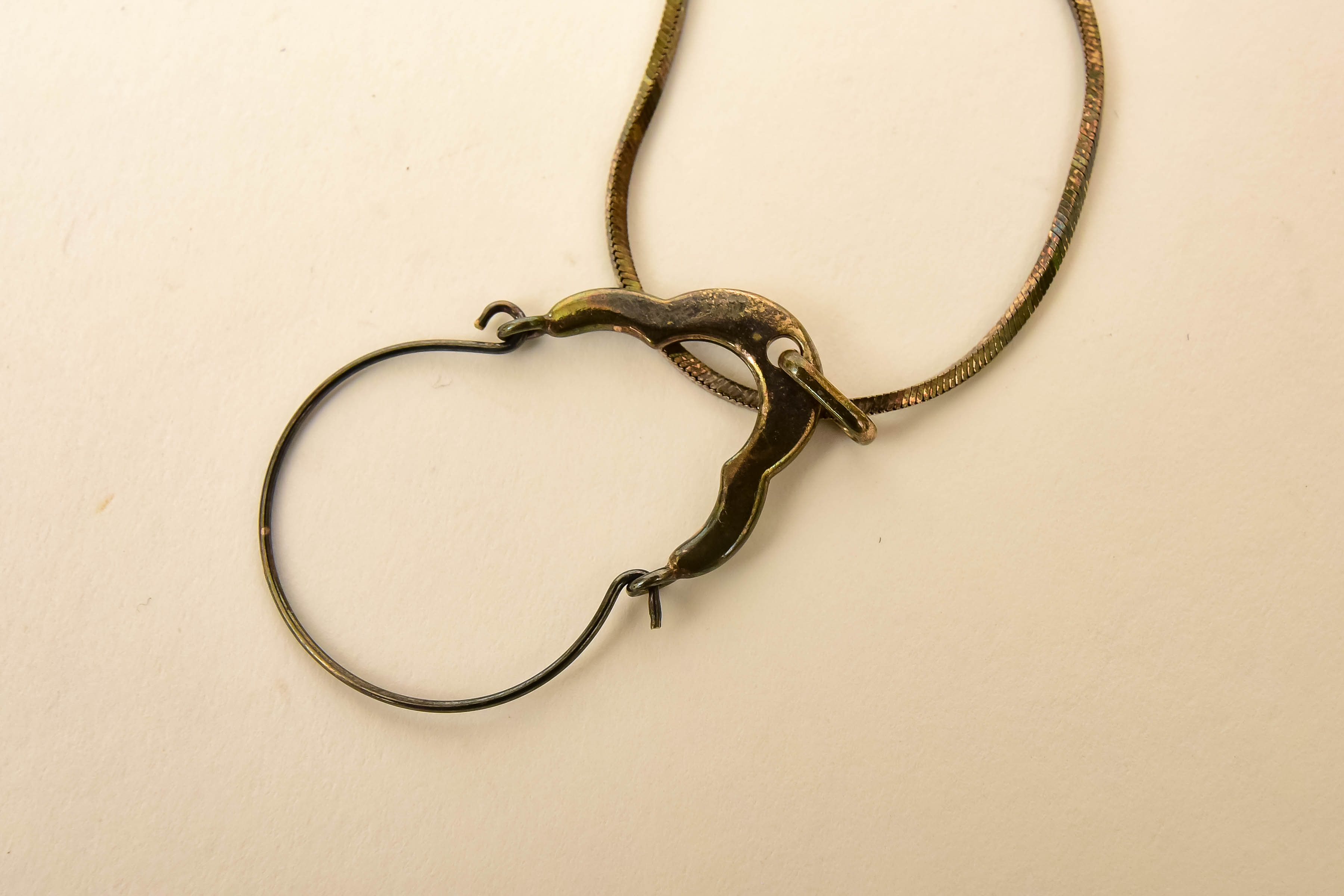 Pair of Silver Charm Necklaces