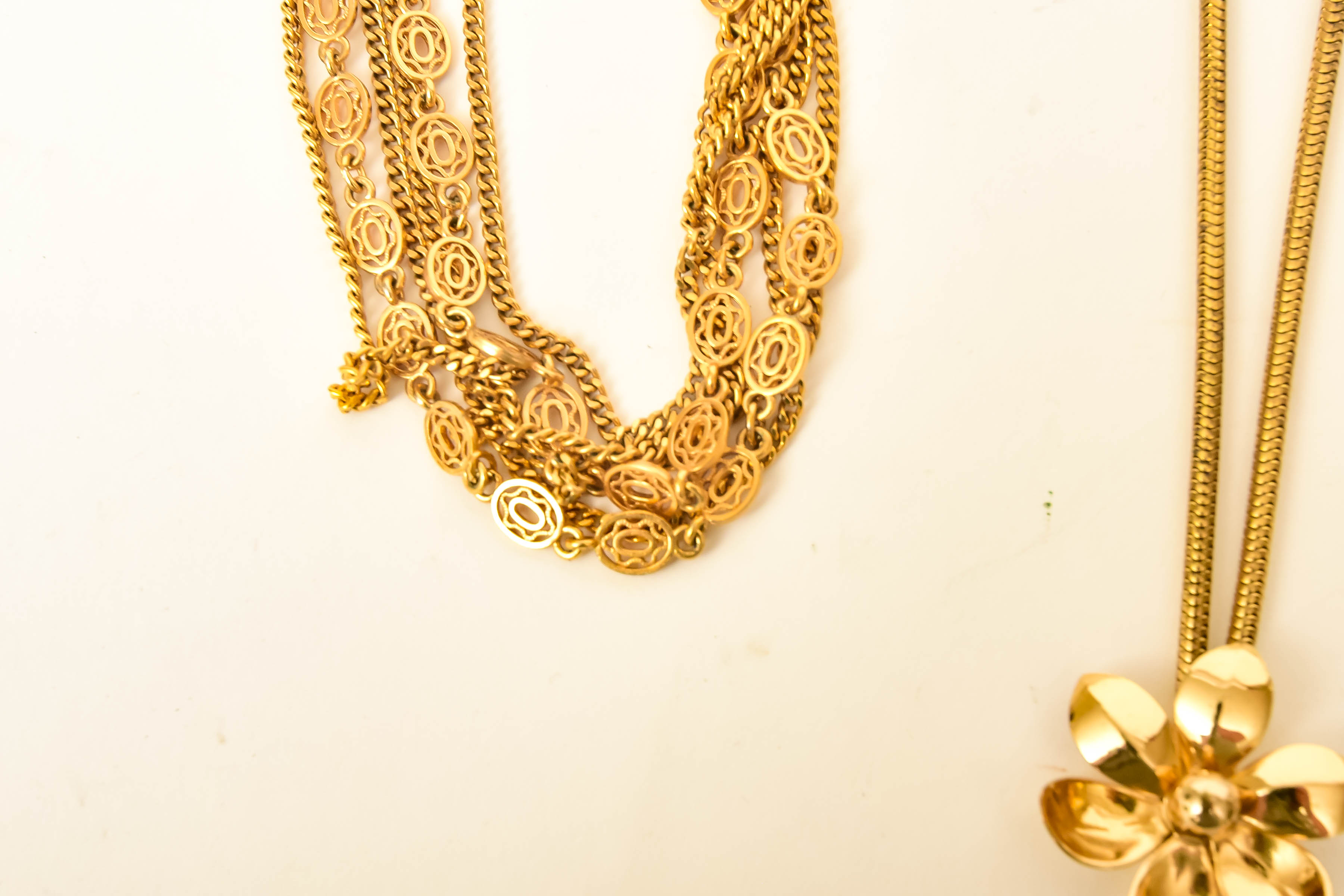 Gold-Tone Vintage Jewelry Assortment