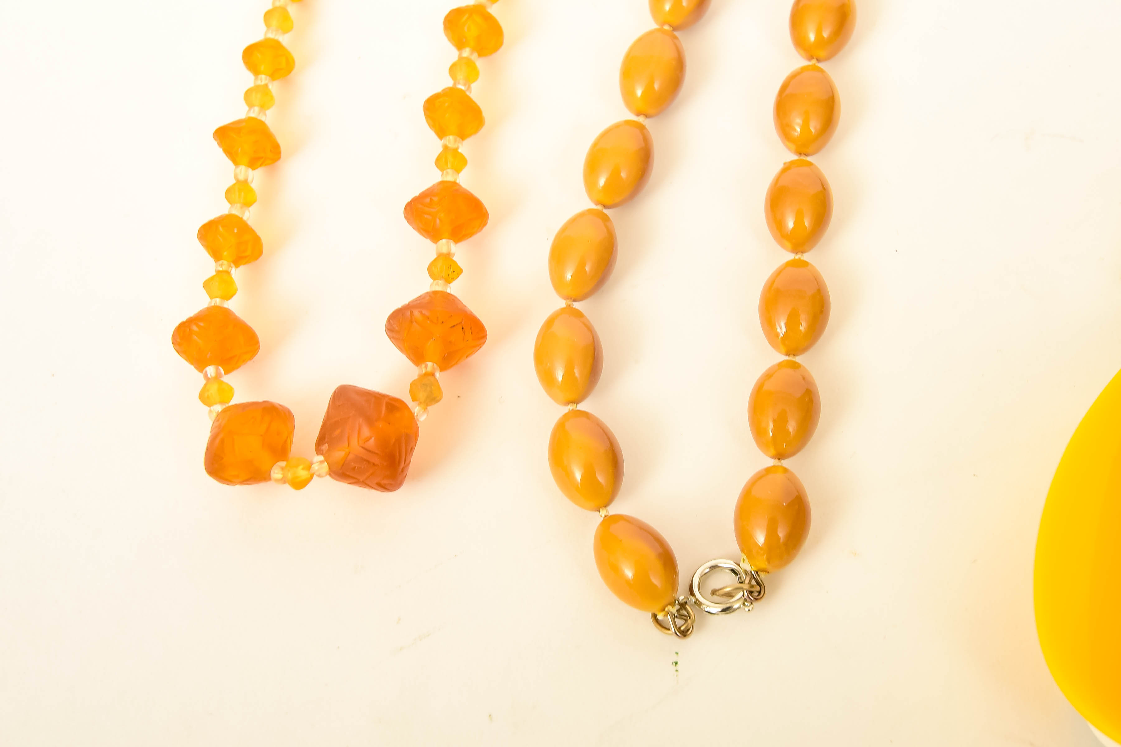 Variety of Yellow Costume Jewelry