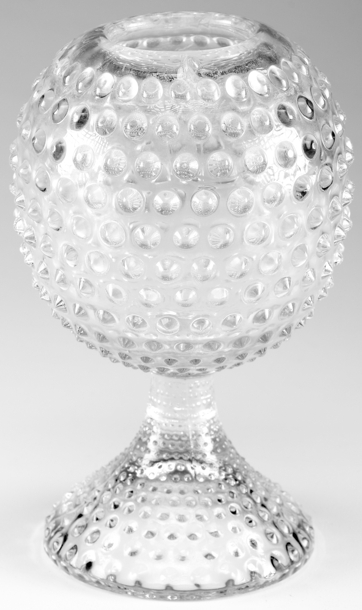 Assortment of Vintage Glass Vases and a Candleholder