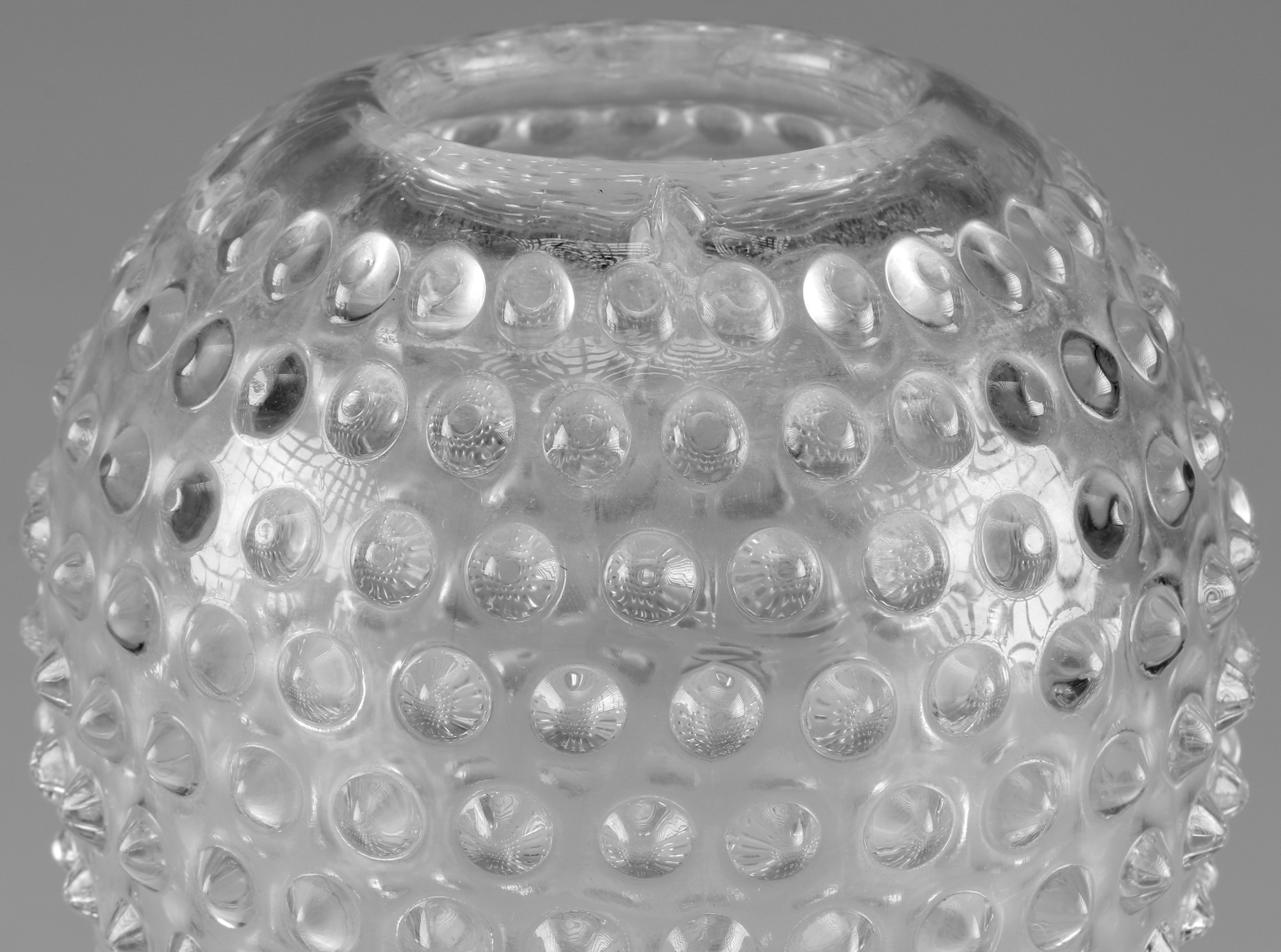 Assortment of Vintage Glass Vases and a Candleholder