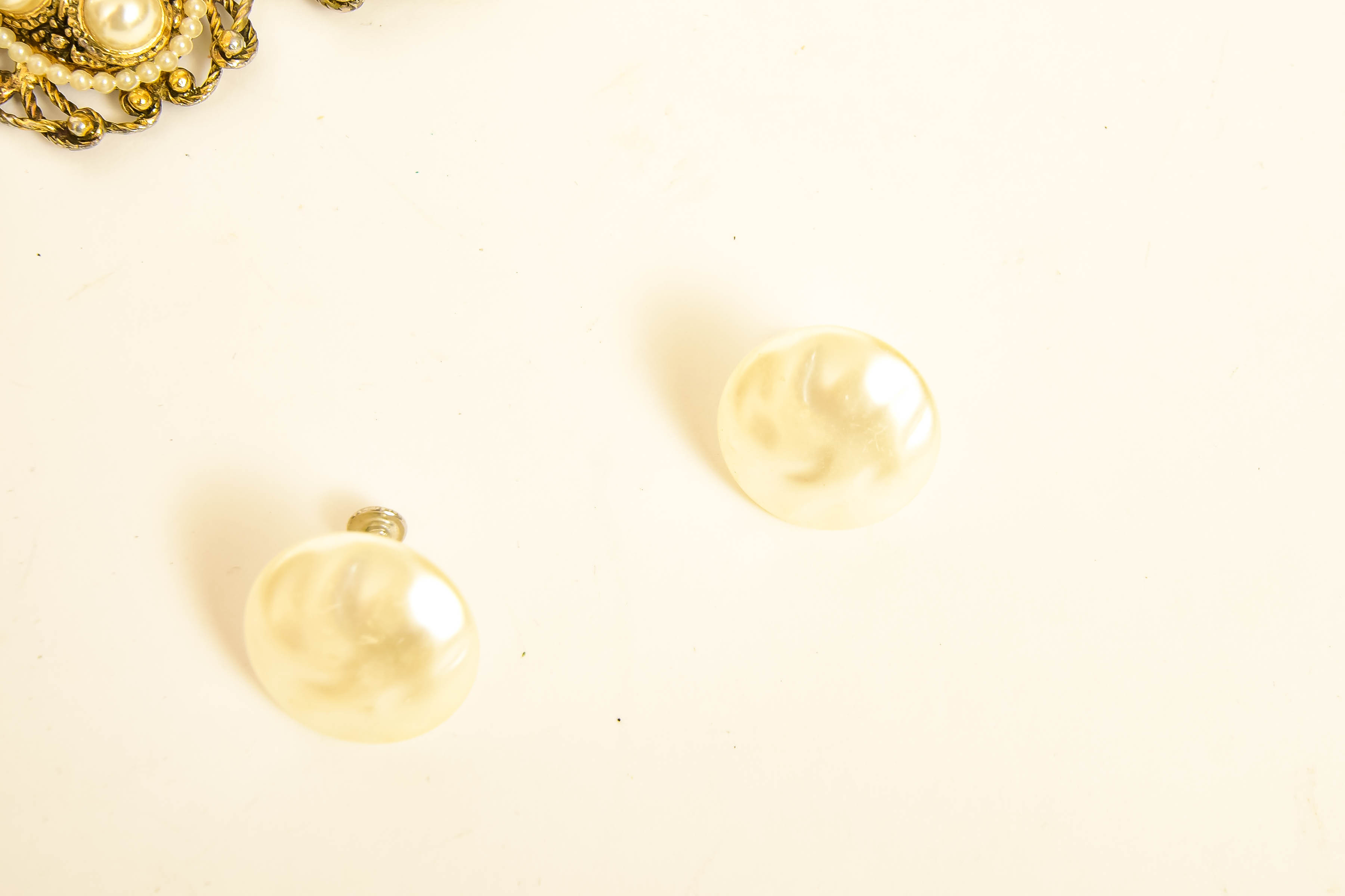 Pearl-Inspired Vintage Costume Jewelry