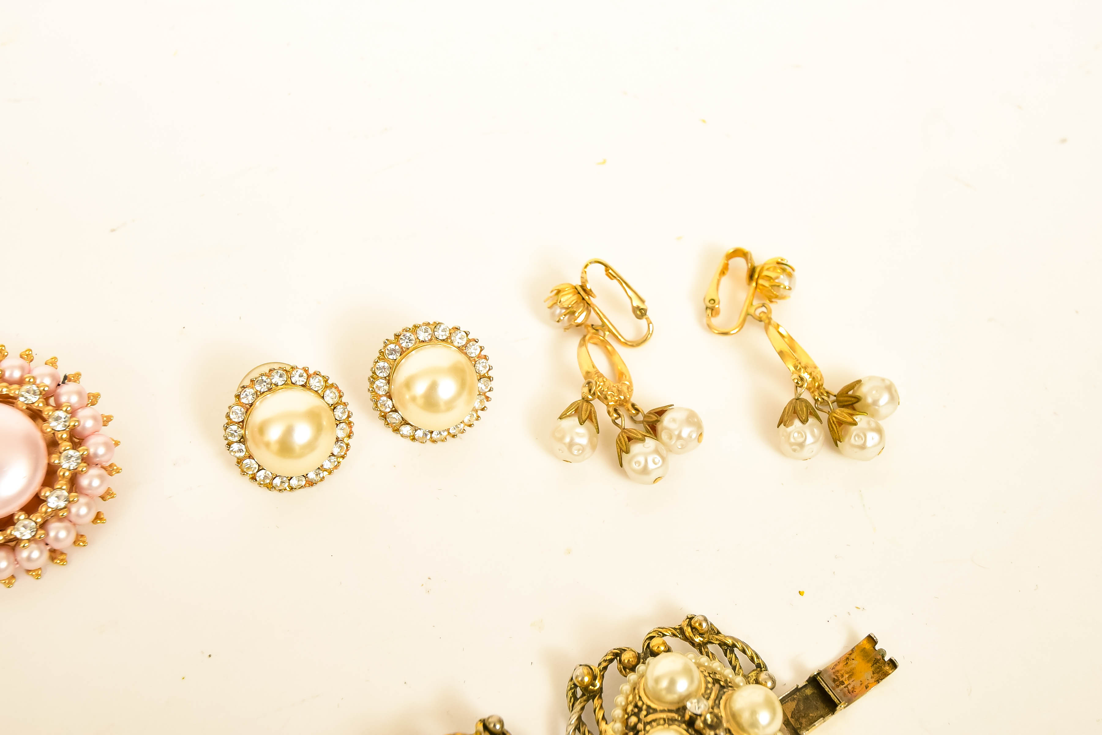 Pearl-Inspired Vintage Costume Jewelry