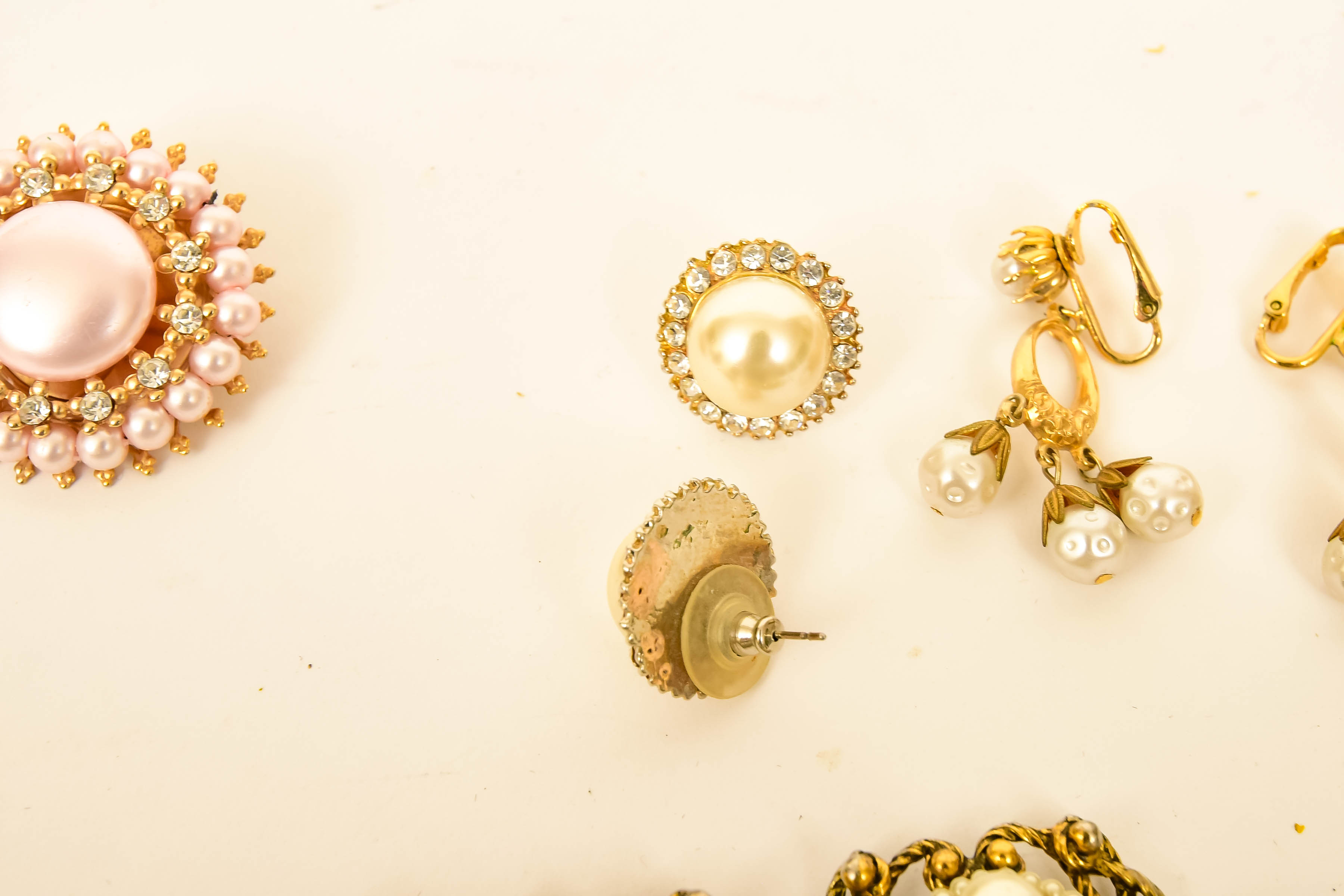 Pearl-Inspired Vintage Costume Jewelry