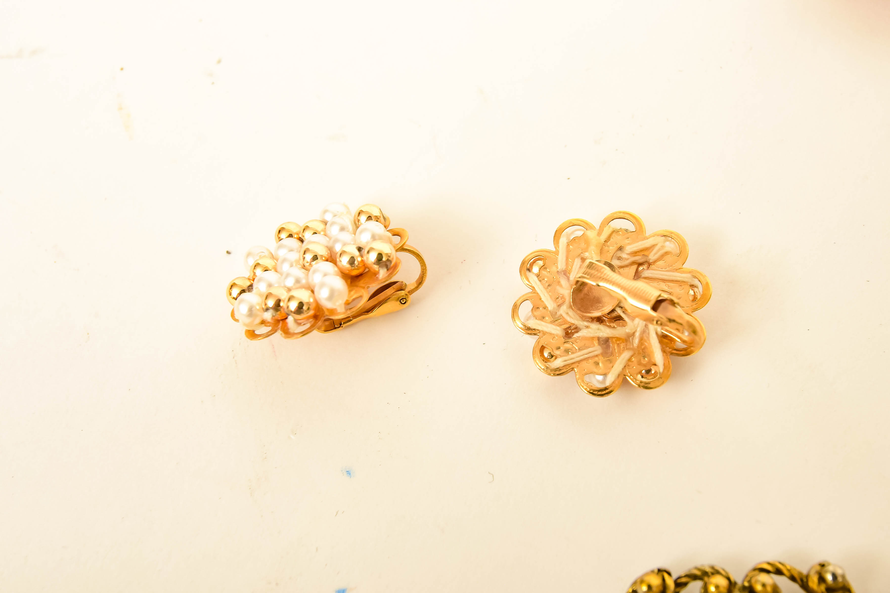 Pearl-Inspired Vintage Costume Jewelry