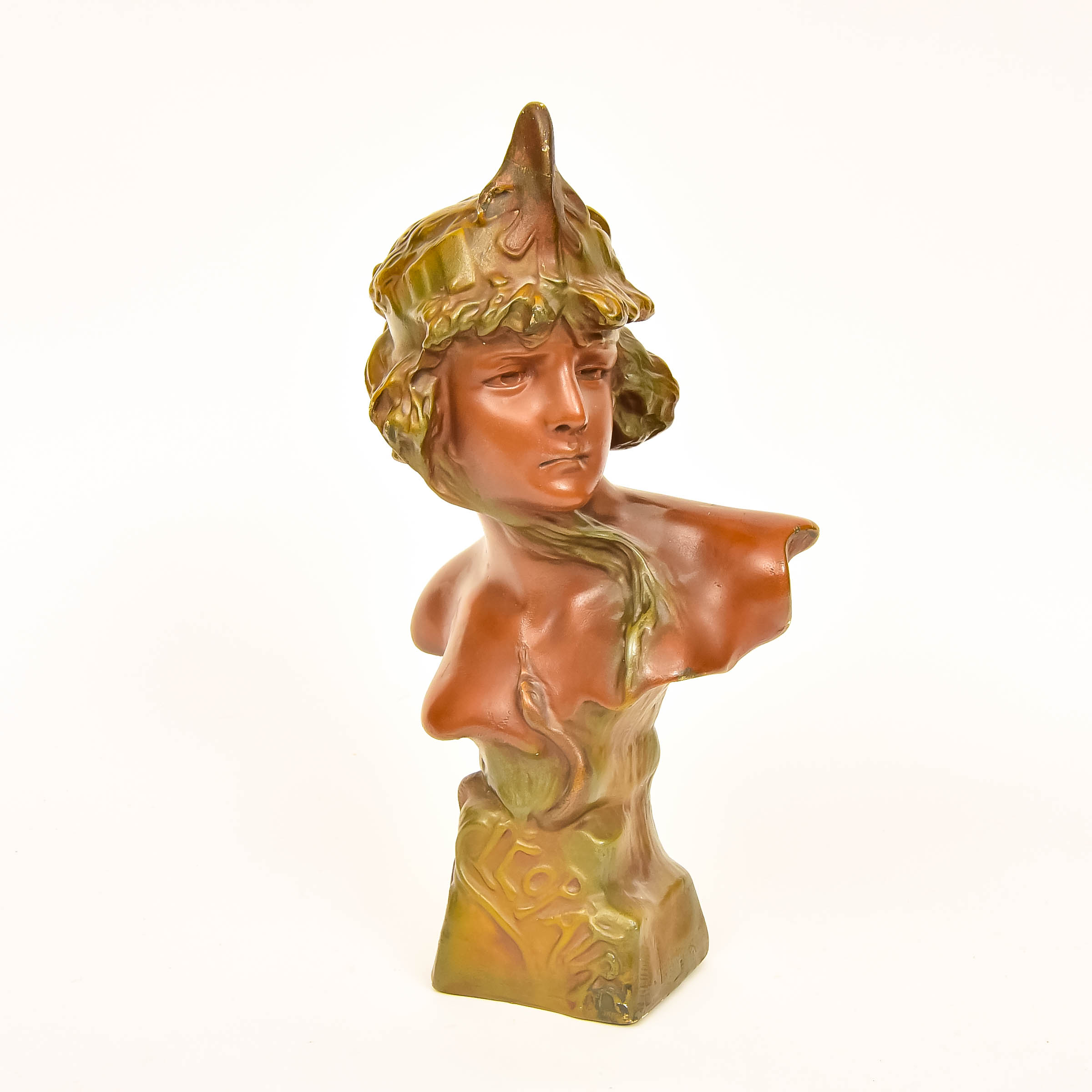 Pablo Rigual Chalkware Bust "Cleopatre"