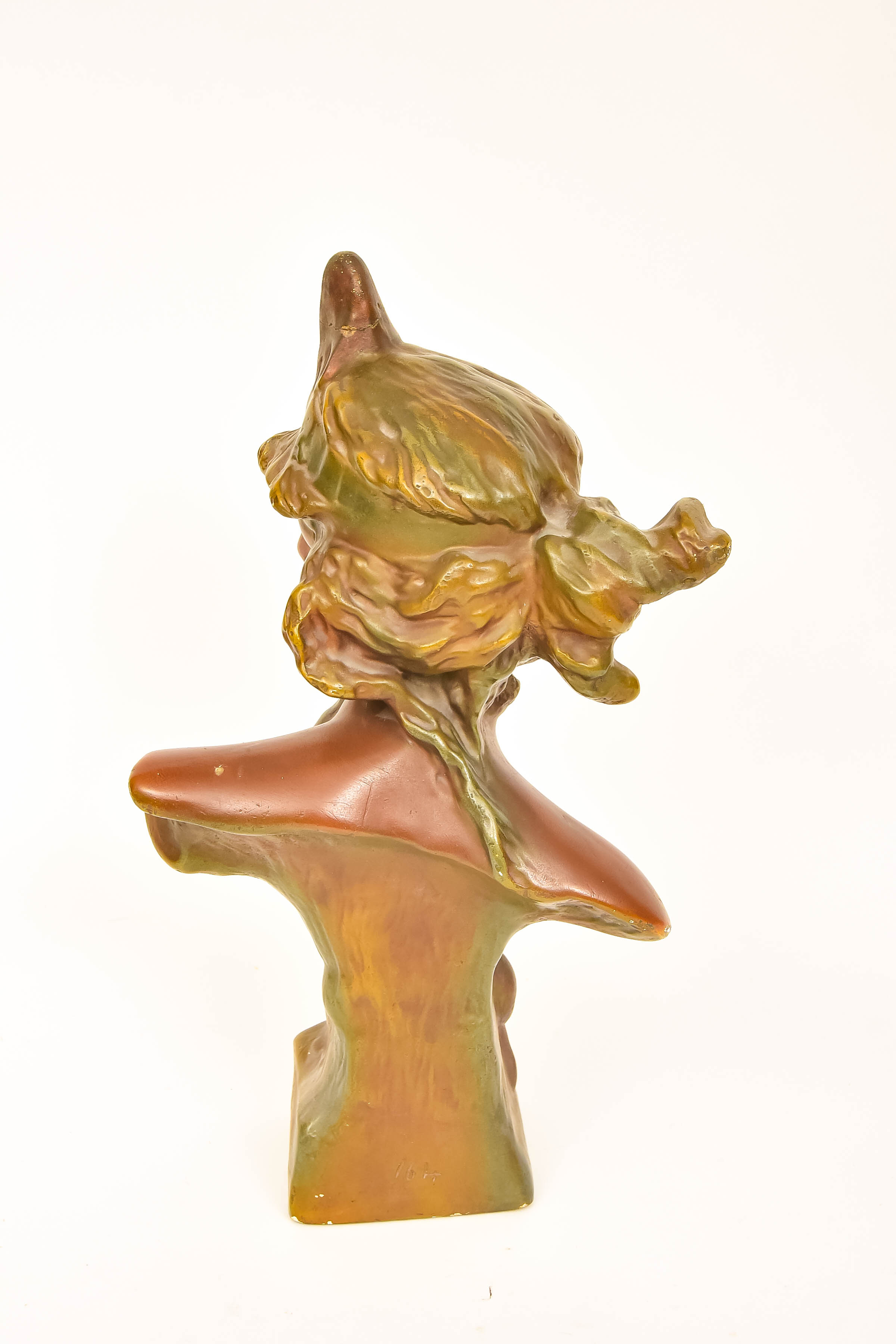 Pablo Rigual Chalkware Bust "Cleopatre"