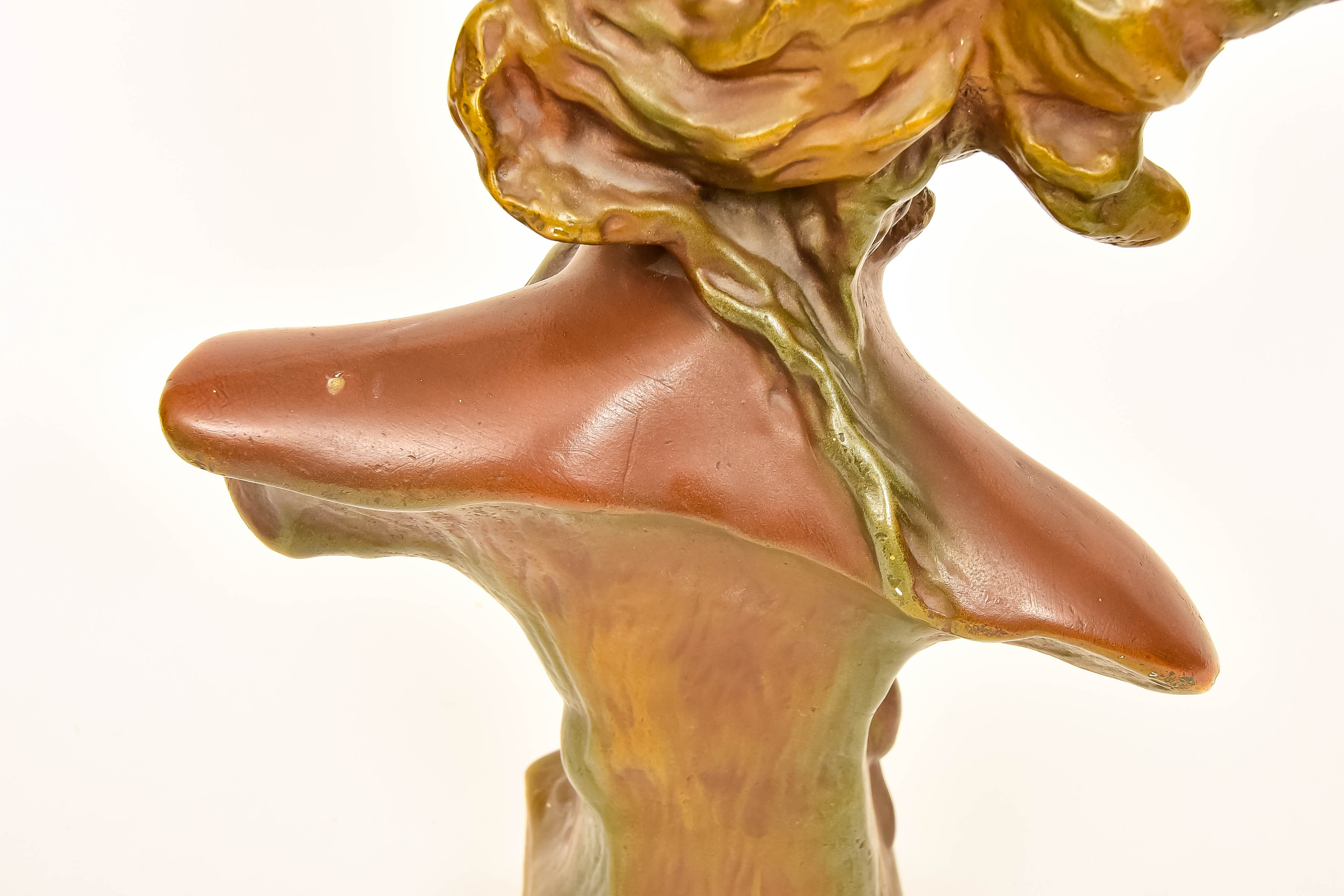 Pablo Rigual Chalkware Bust "Cleopatre"