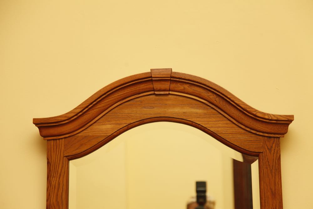 Kincaid Oak Chippendale Style Dresser