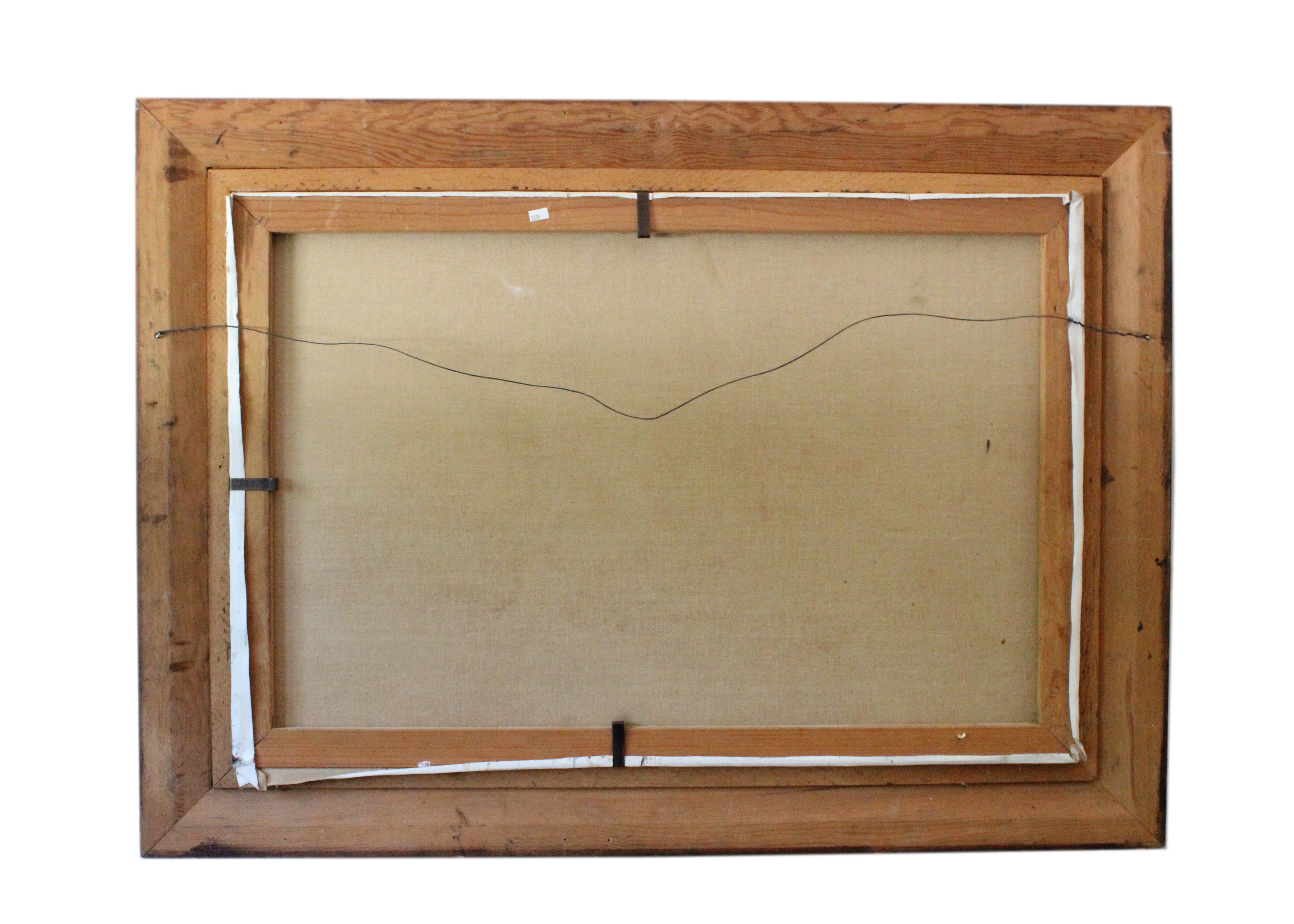 Vintage Framed Oil on Canvas Landscape Attributed to H. Tirolf