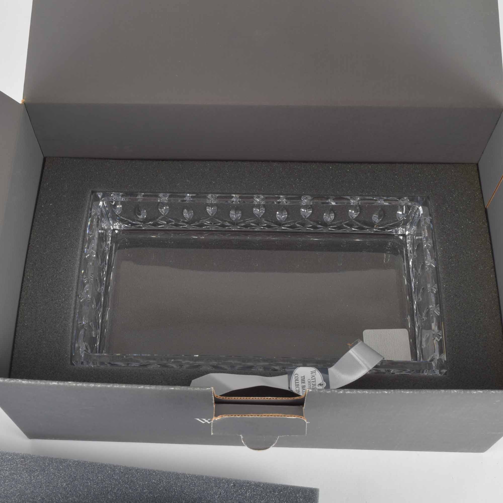 Waterford Crystal "Lismore" Tissue Box