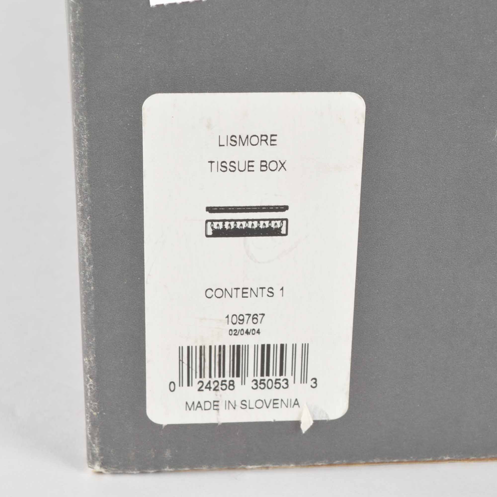 Waterford Crystal "Lismore" Tissue Box