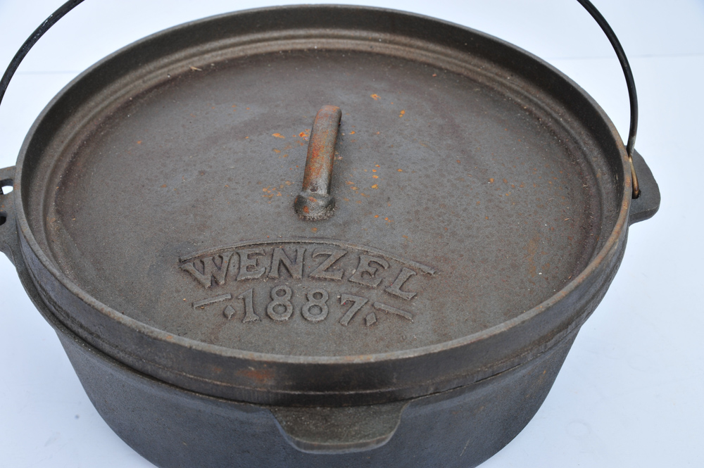 Wenzel 1887 Cast Iron Dutch Oven