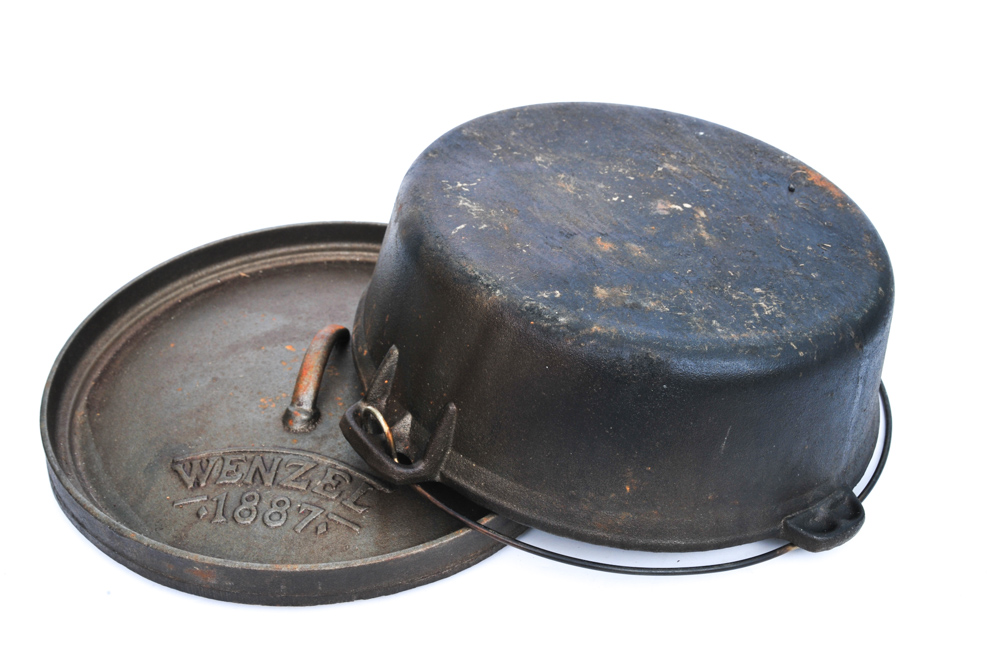 Wenzel 1887 Cast Iron Dutch Oven