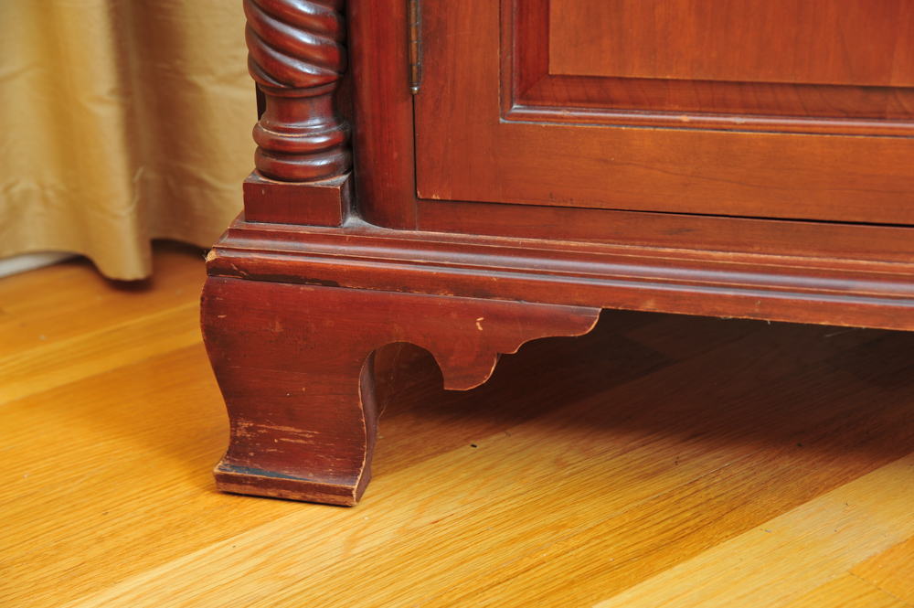 Vintage Willett Cherry China Cabinet