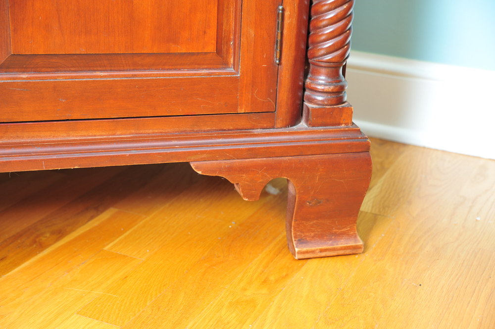 Vintage Willett Cherry China Cabinet