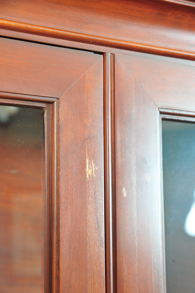 Vintage Willett Cherry China Cabinet