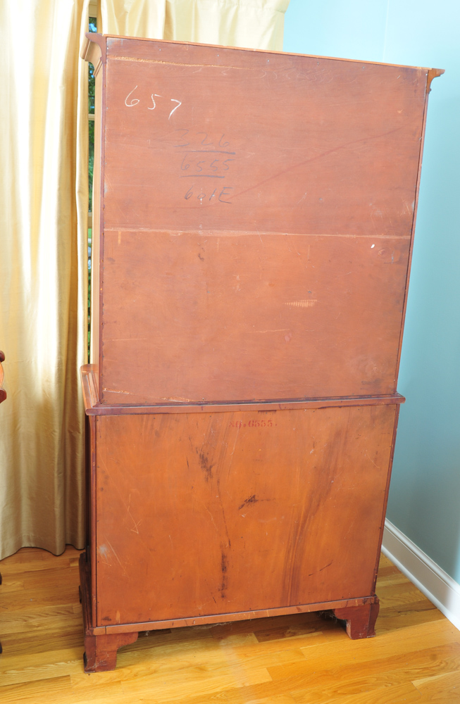 Vintage Willett Cherry China Cabinet