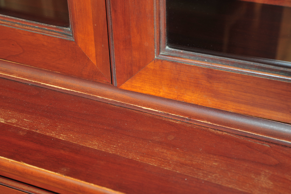 Vintage Willett Cherry China Cabinet