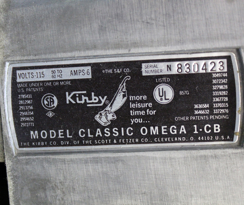 Kirby Classic Vacuum with Accessories