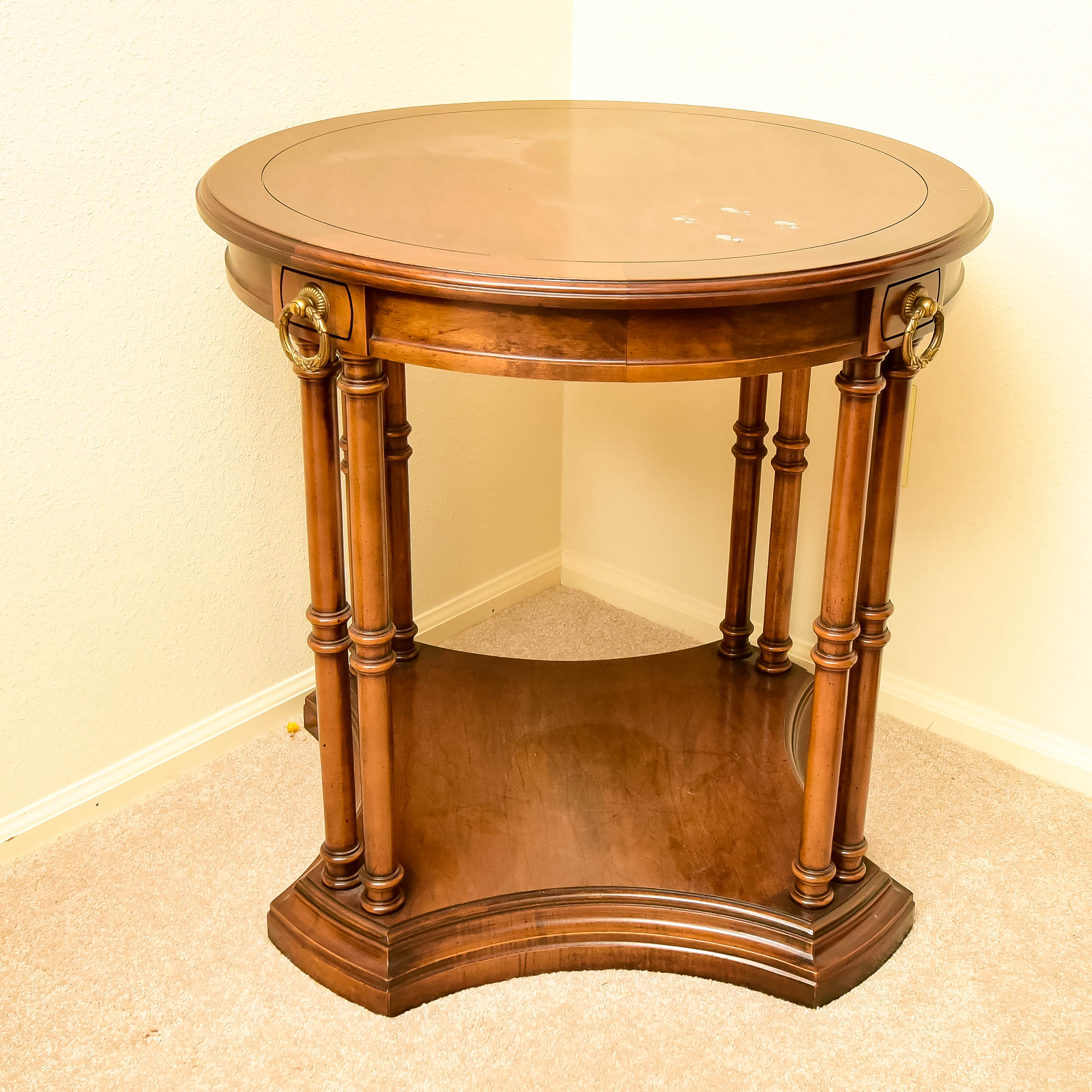 Gueridon Style Side Table