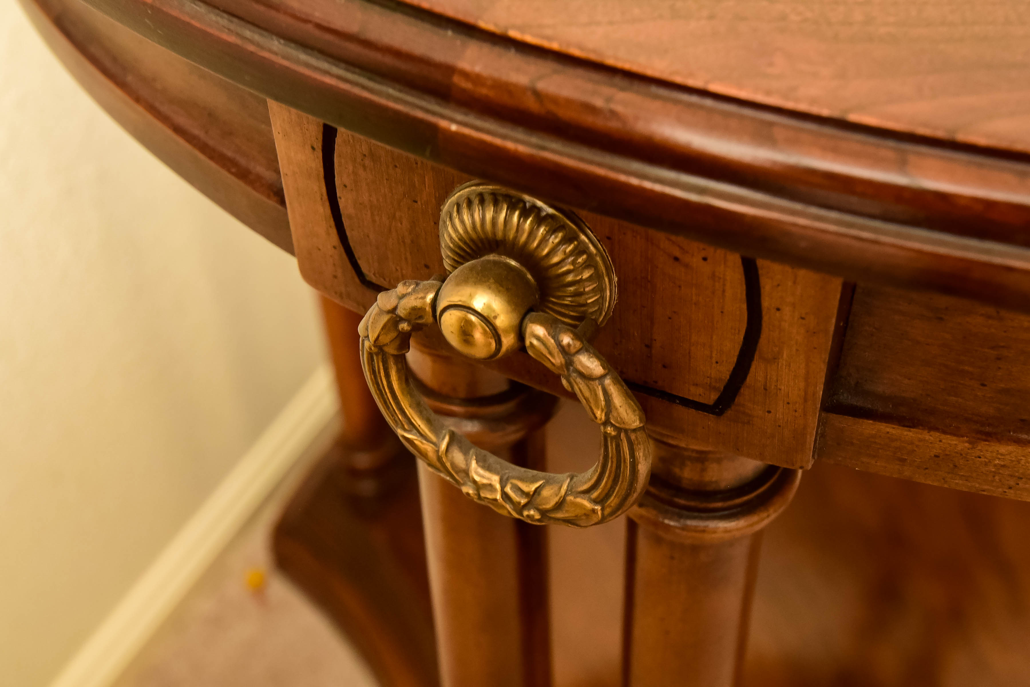 Gueridon Style Side Table