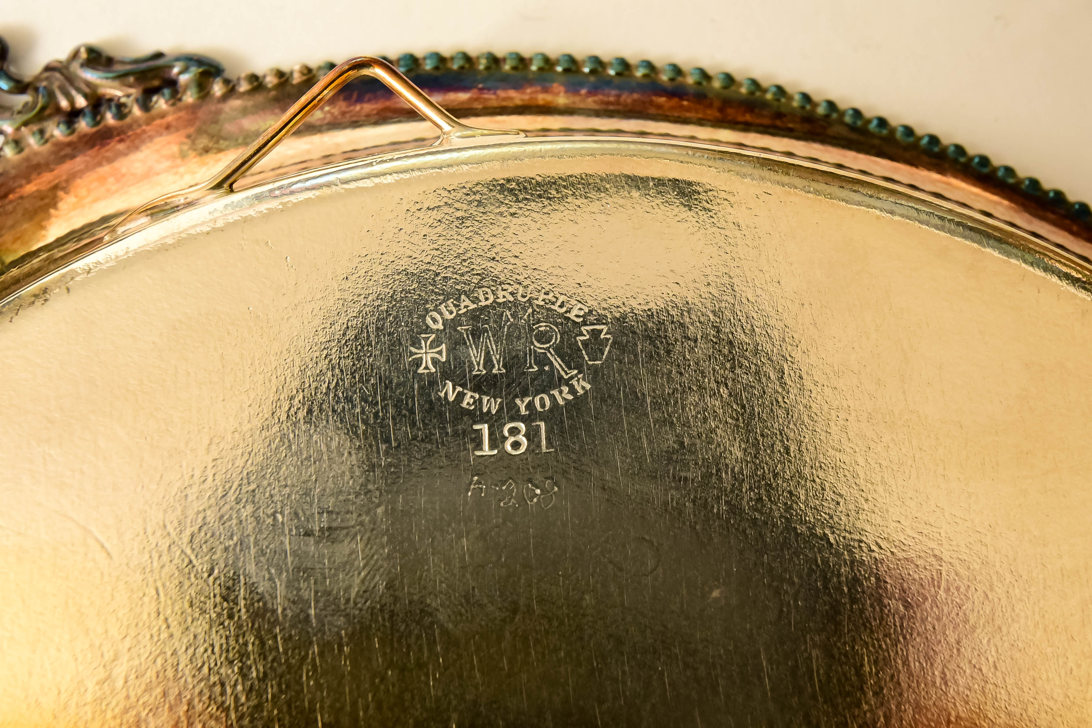 Silver-Plated Teapot and Serving Set