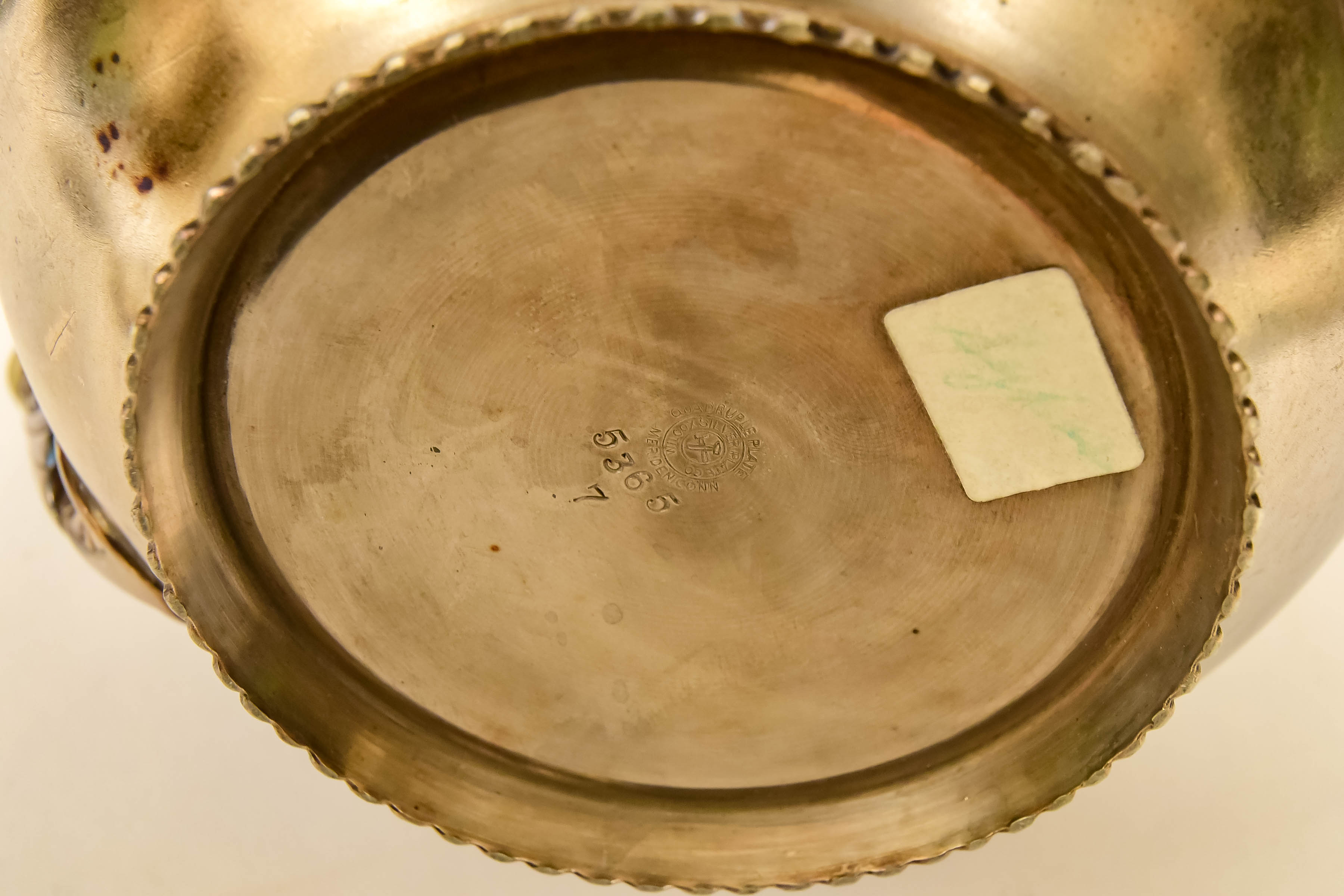 Silver-Plated Teapot and Serving Set