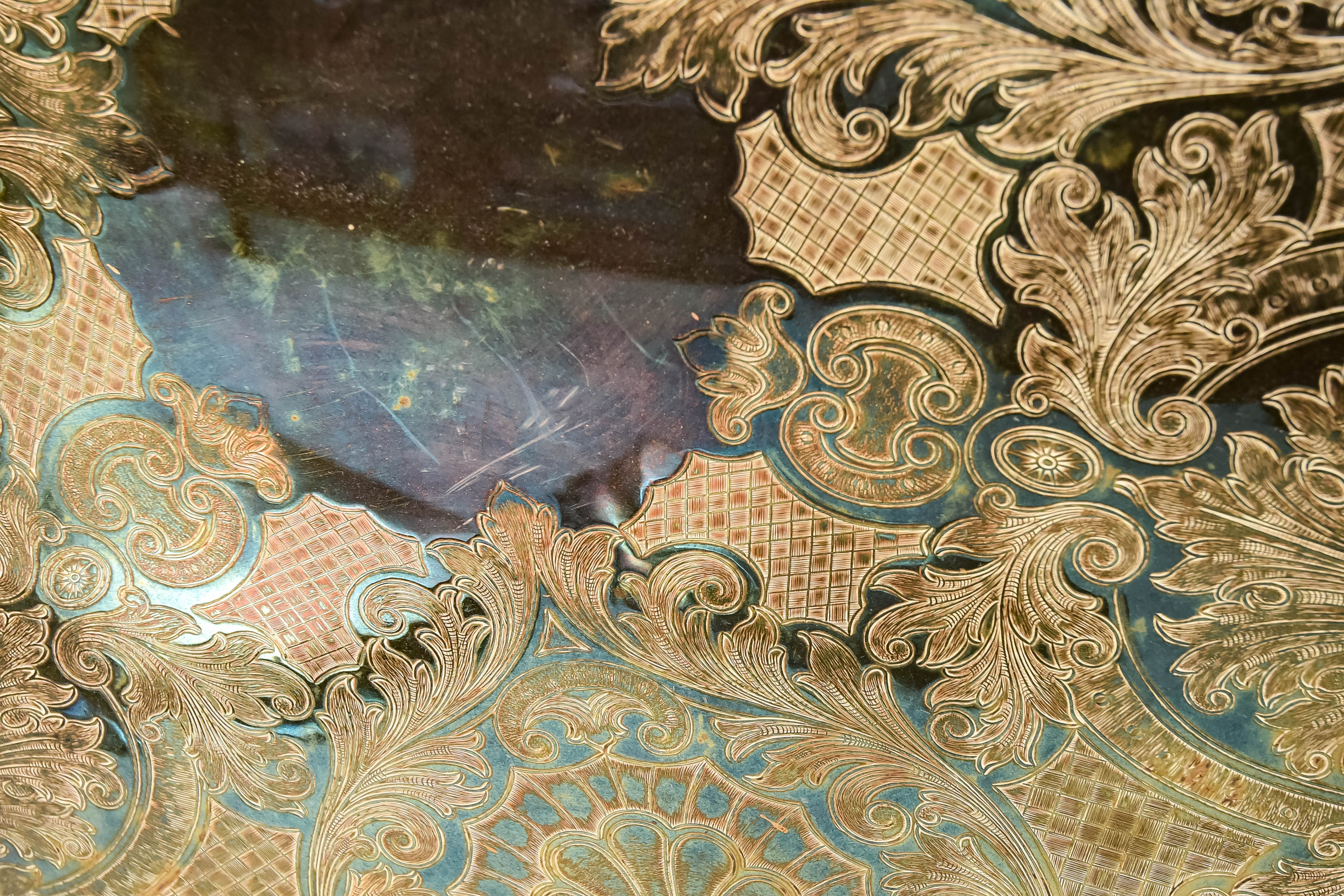 Silver-Plated Teapot and Serving Set