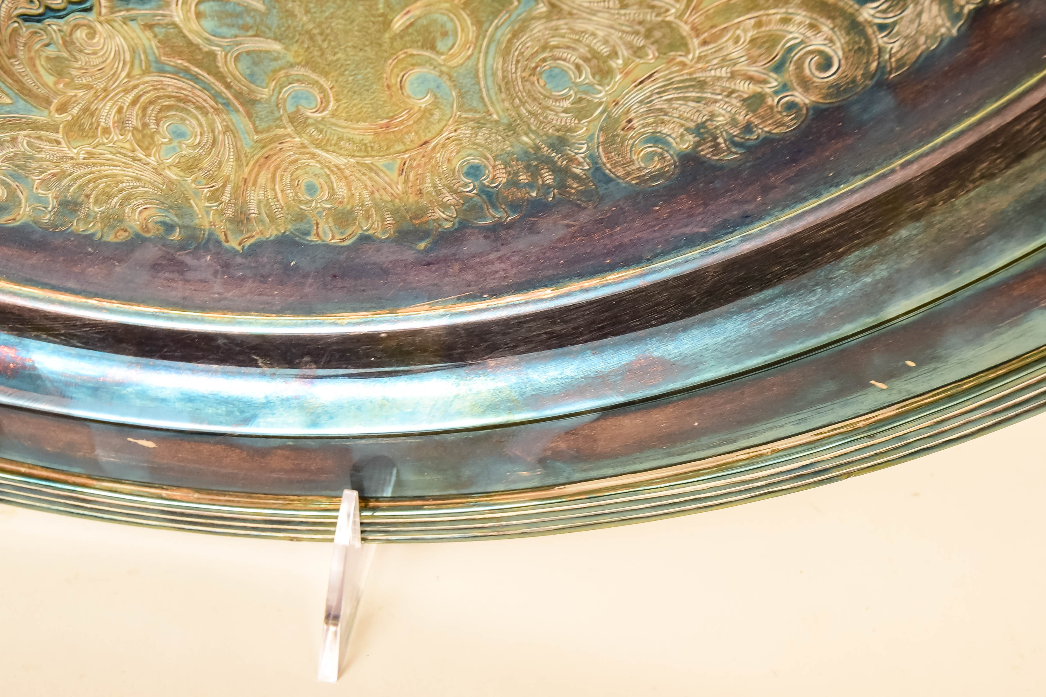 Silver-Plated Teapot and Serving Set