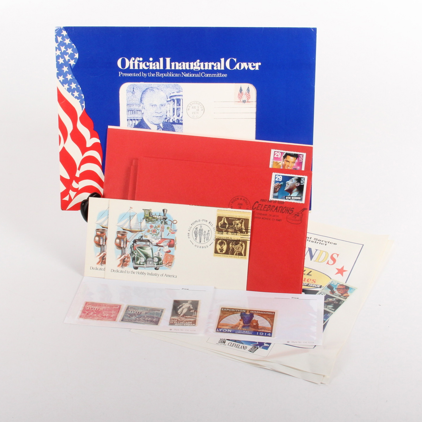 Legends of Rock 'N' Roll Cleveland Issued First Day Stamps and More