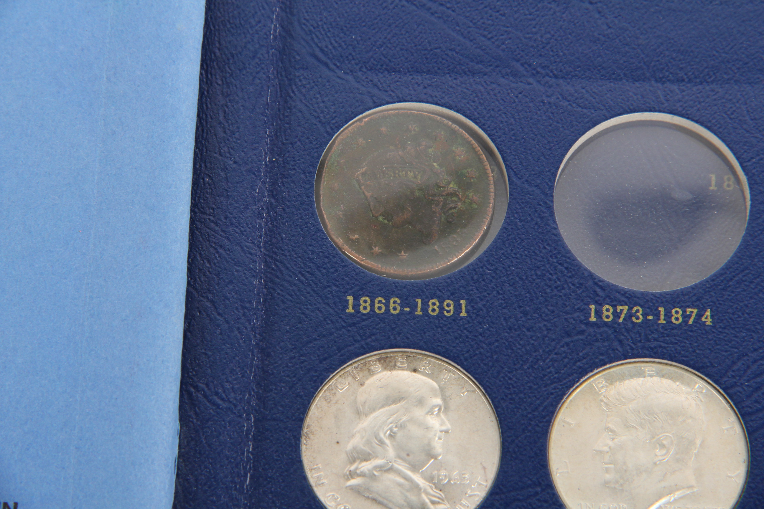 1921 Morgan, 1922 Peace, Liberty Head Large Cent, 1963 Ben Franklin and More