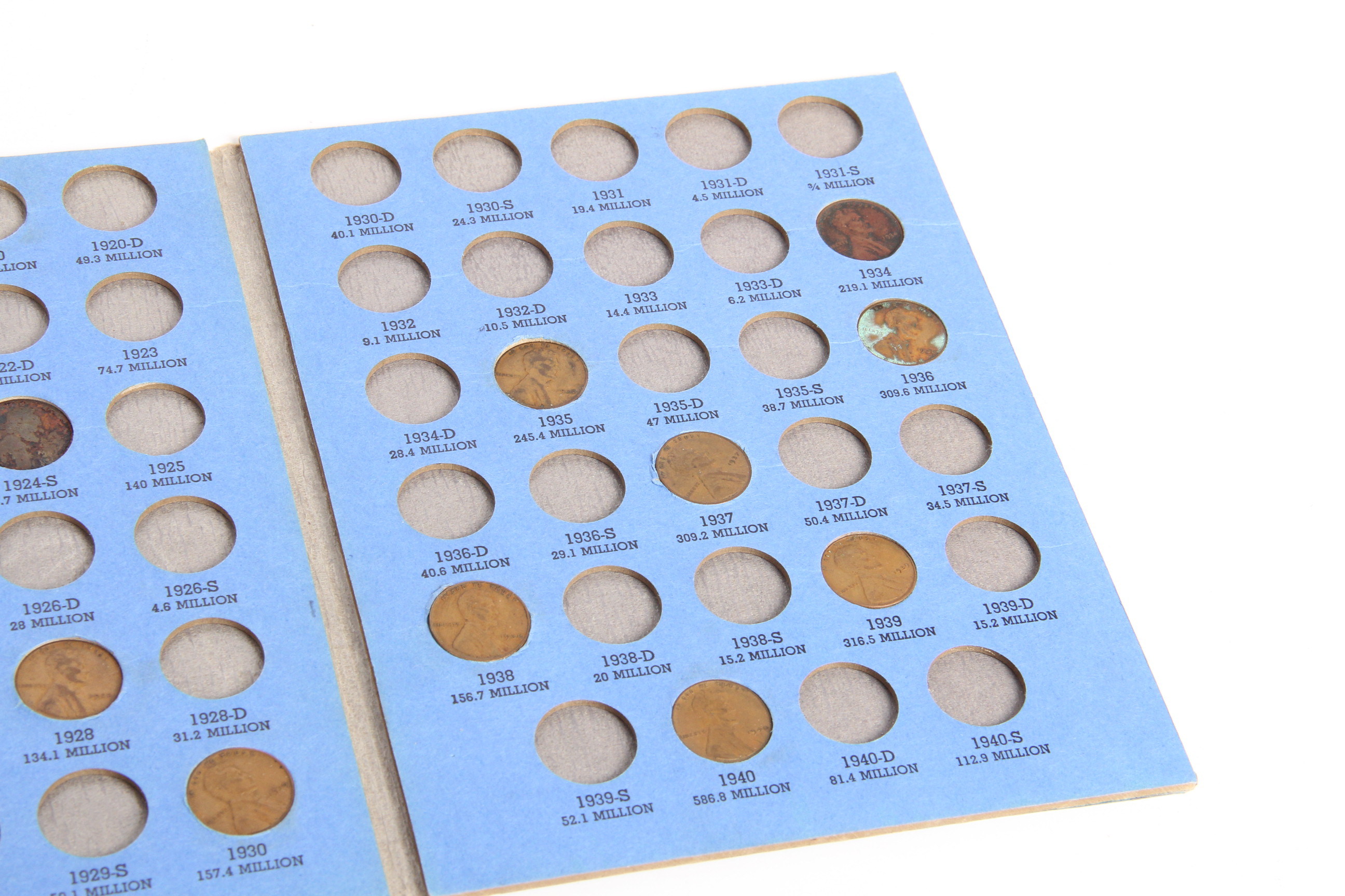 Almost 100 Lincoln Wheat Cents Including Steel Cents