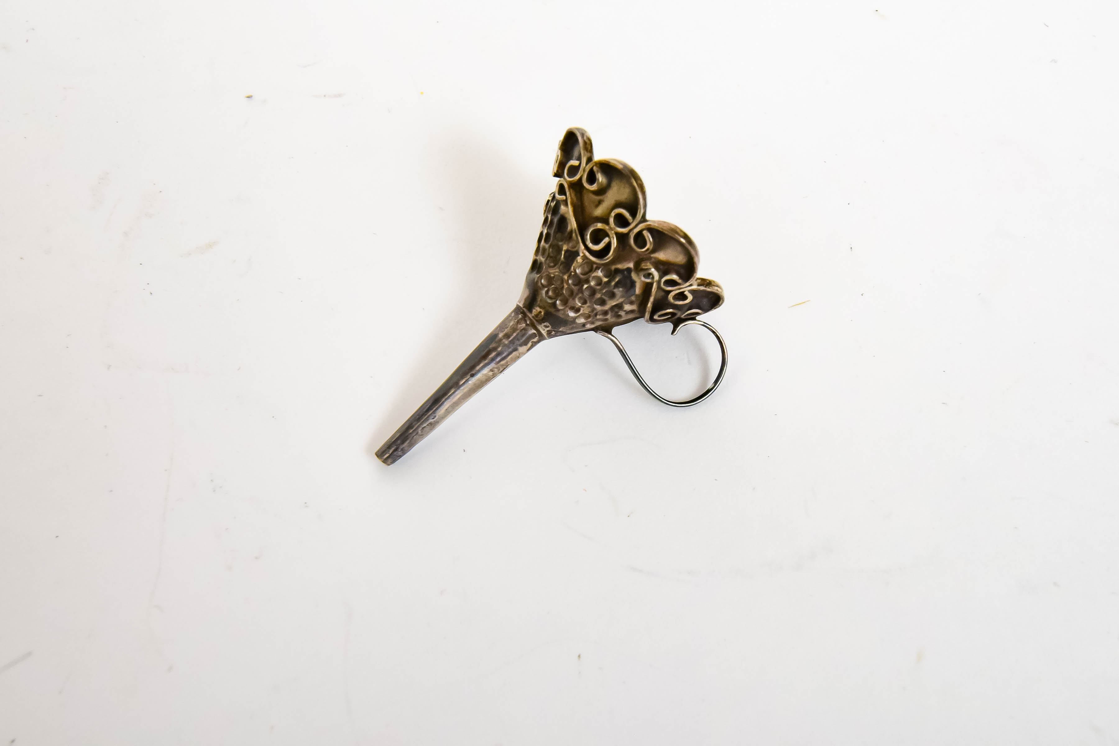 Vintage Sterling Silver Perfume Funnels