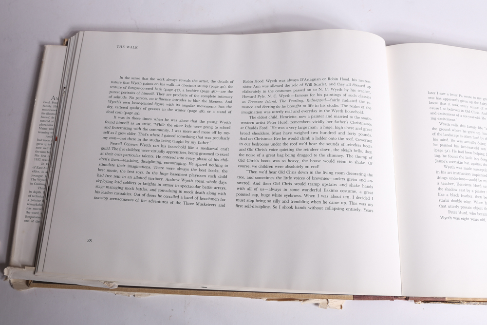 "Andrew Wyeth" Book First Printing