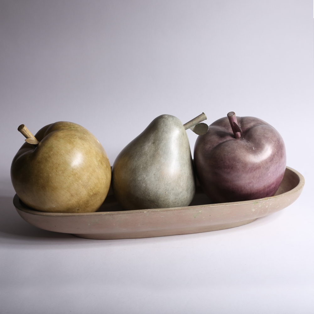 Ceramic Fruit in Bowl