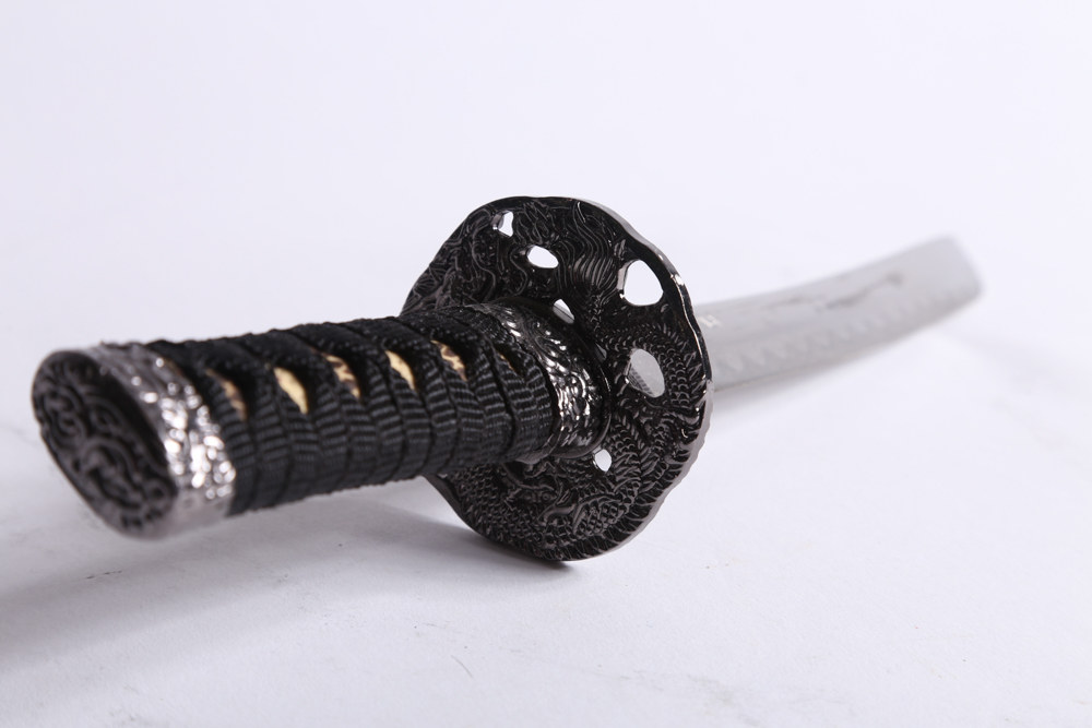 Table-Sized Japanese Sword Set with Stand